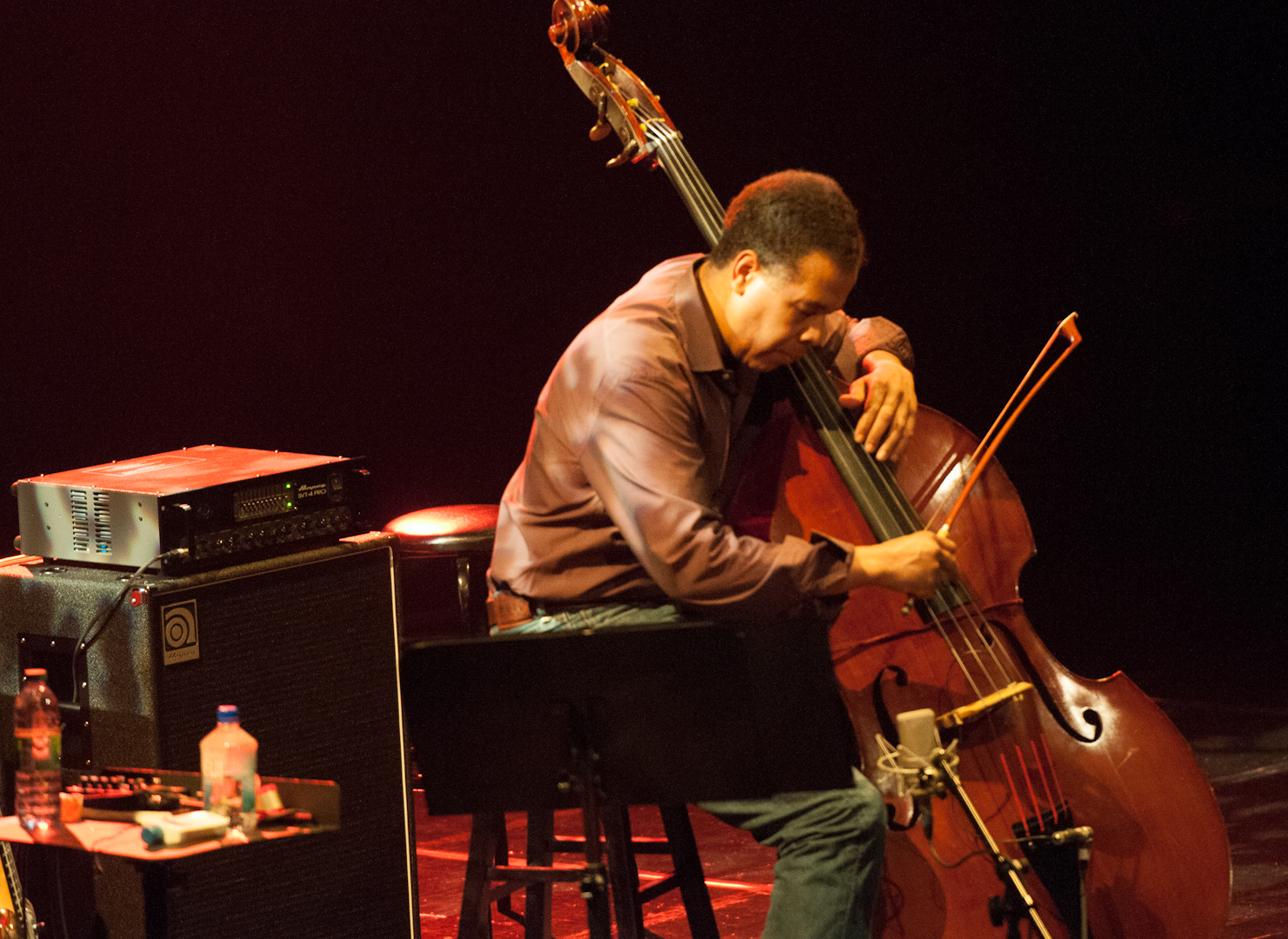 Stanley Clarke in Duet with Hiromi at the Montreal Jazz Festival 2012