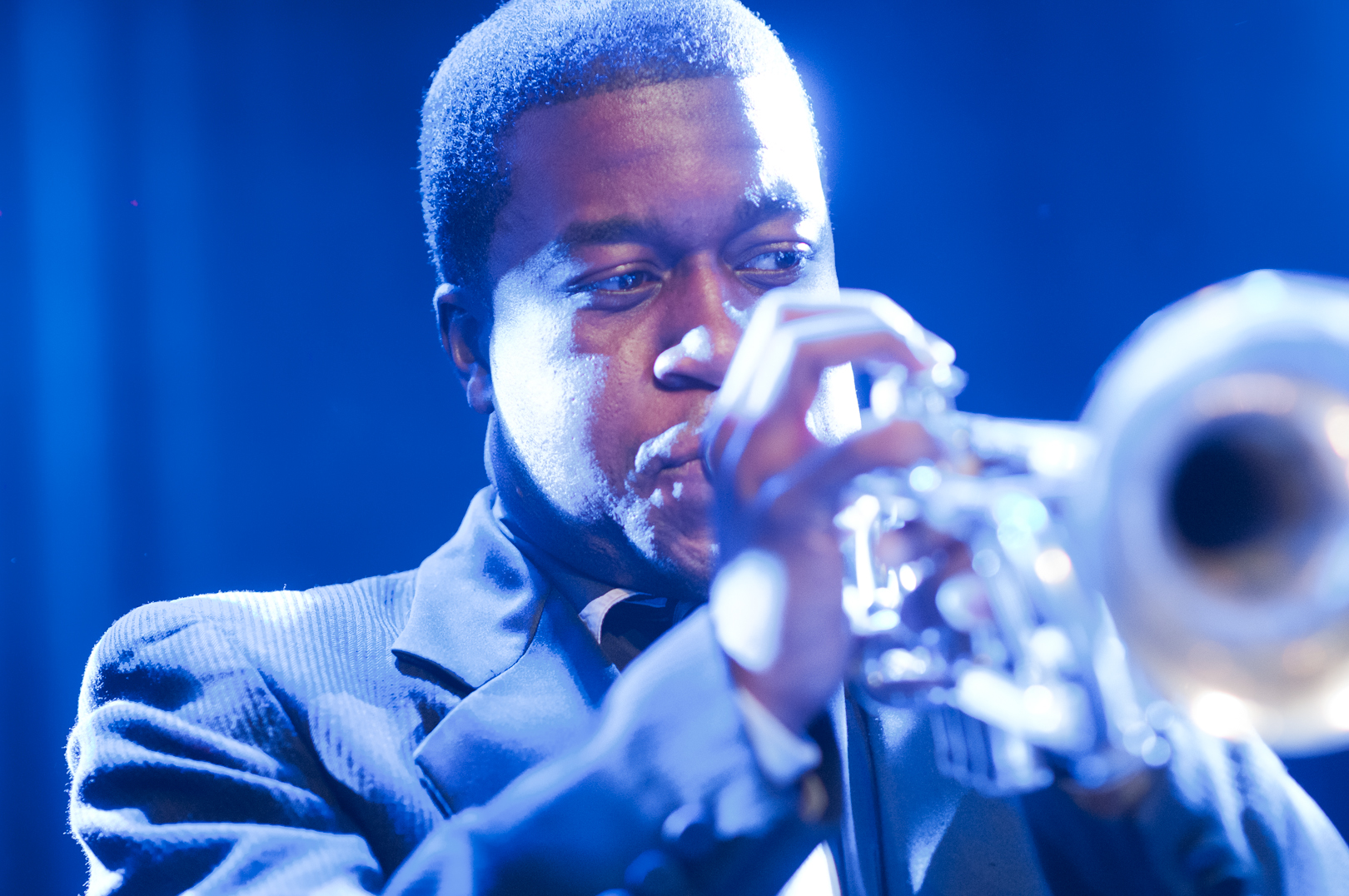 Shareef Clayton with the David Murray Cuban Ensemble at the Winter Jazzfest 2012