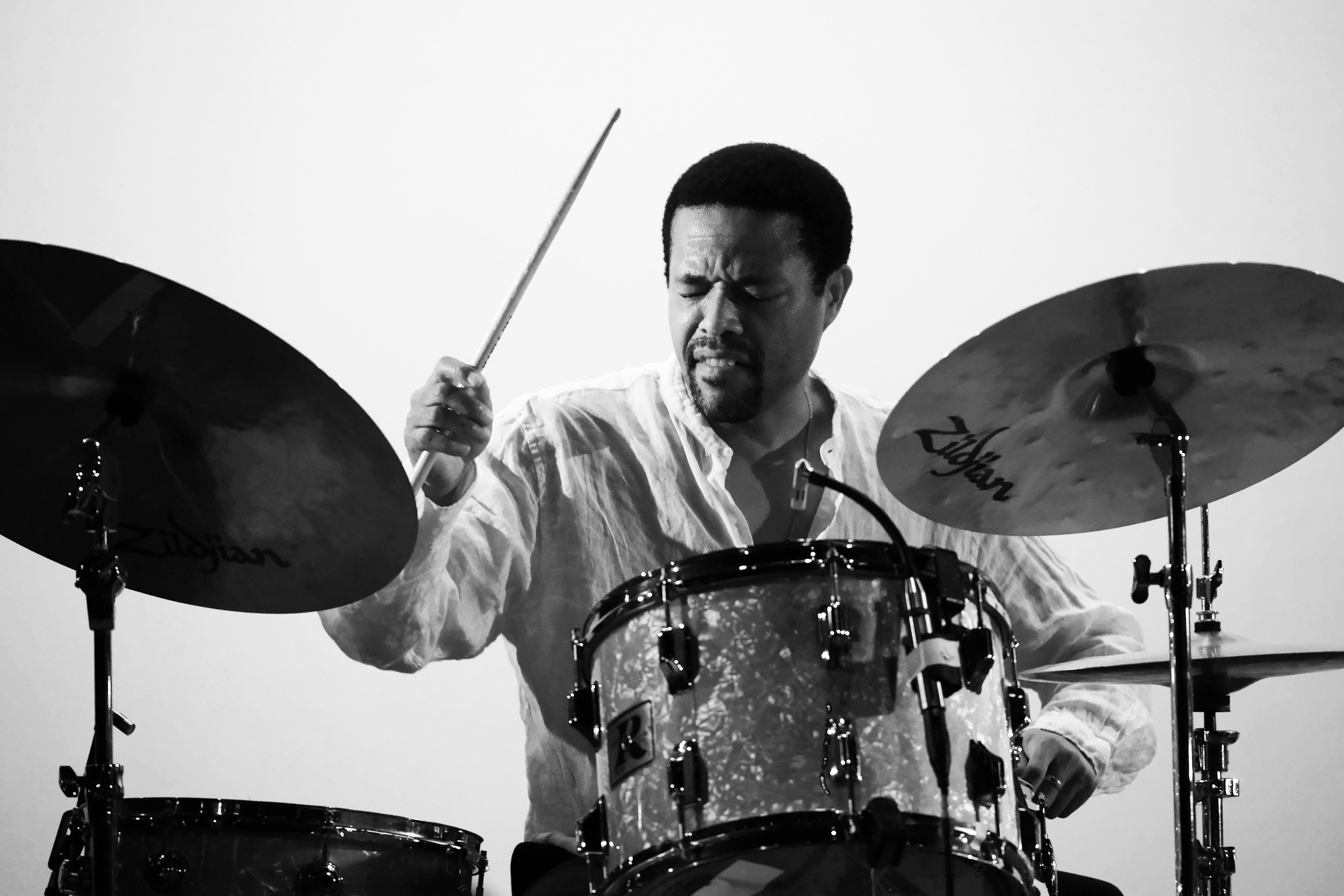 Nasheet Waits — jazz photo by Luciano Rossetti | All About Jazz