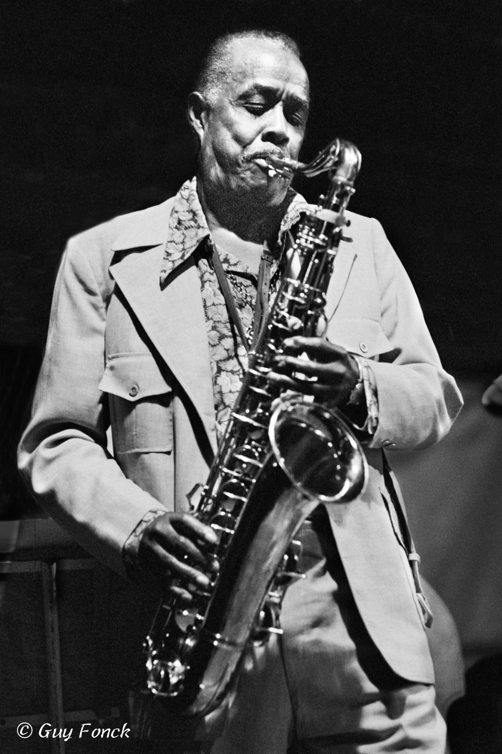 Buddy Tate 1980 — jazz photo by Guy Fonck | All About Jazz