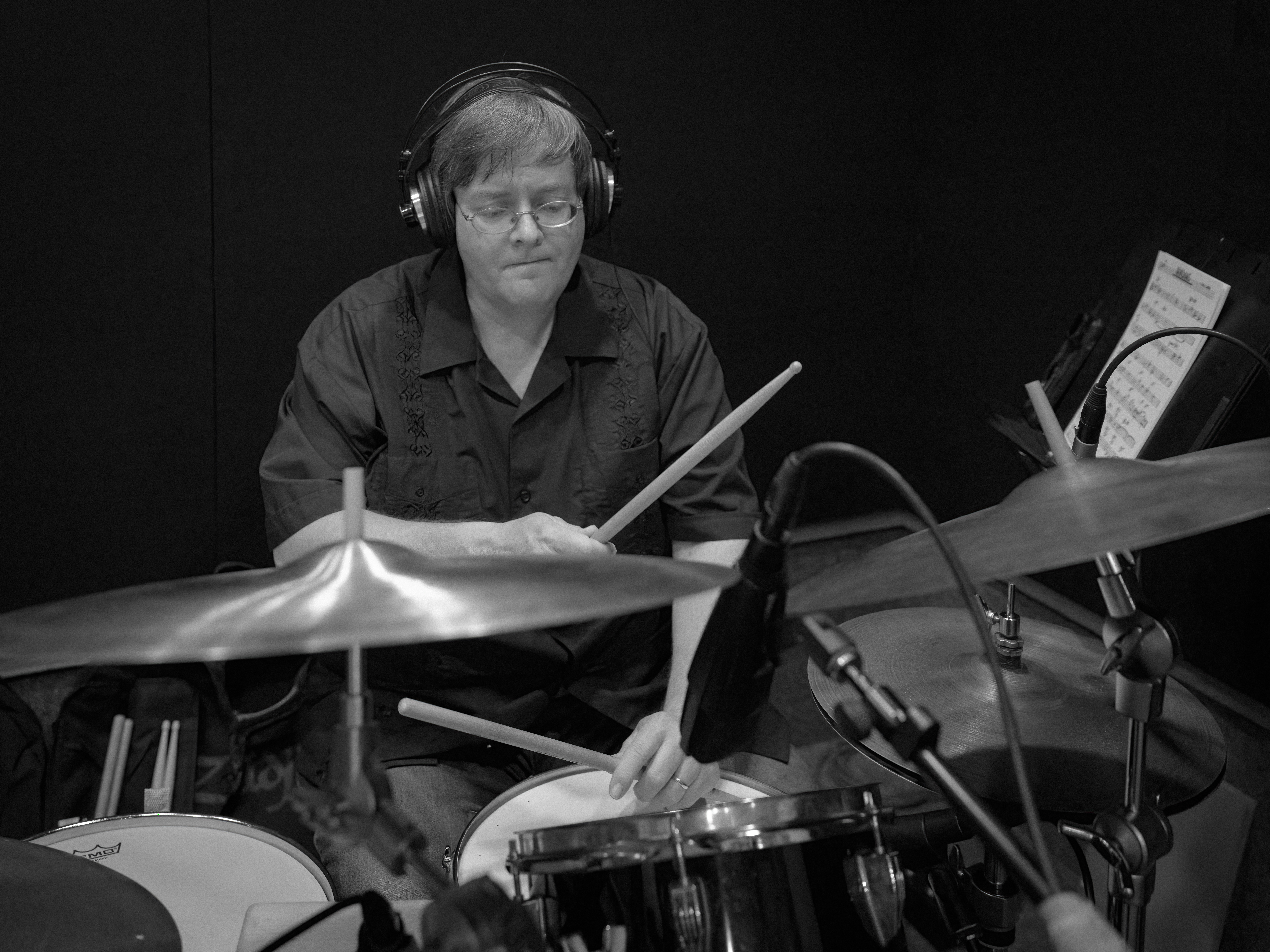 Paul Hannah Recording "Chicklets" in LA