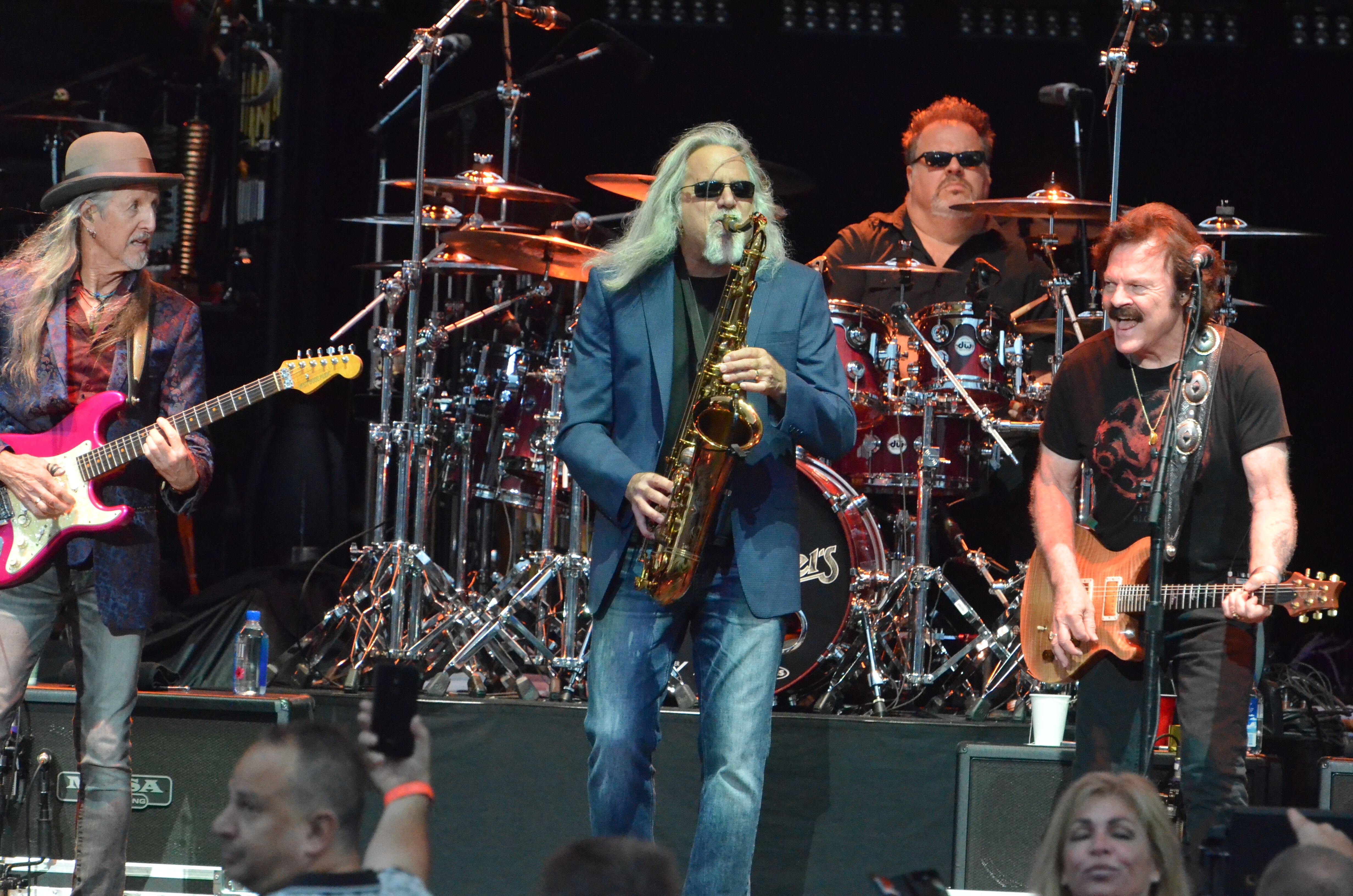 Santana and The Doobie Brothers at Northwell Health at Jones Beach on 8-25-2019.