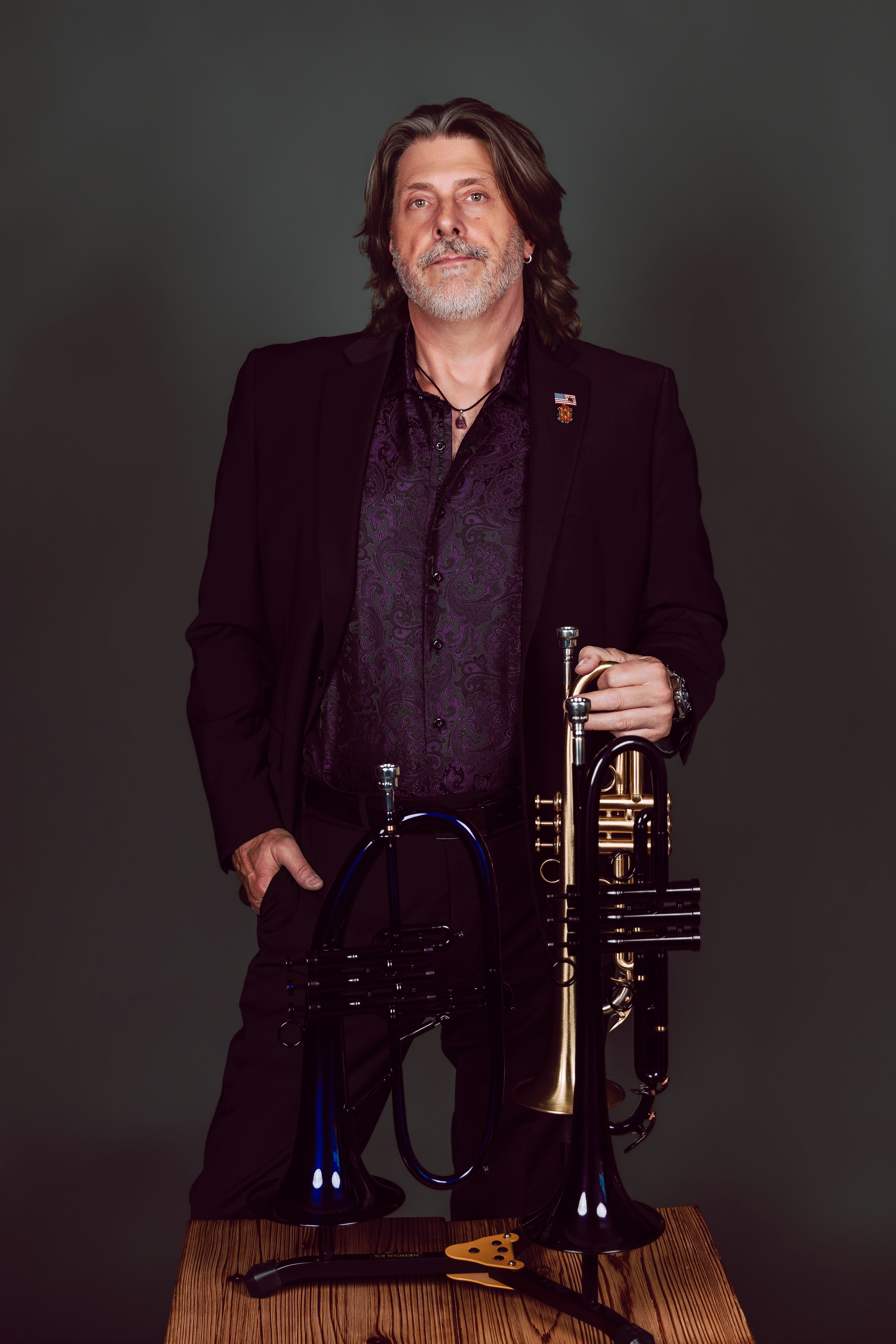 Keith Fiala Photoshoot for Bell Trumpets — jazz photo by Keith Fiala | All About Jazz