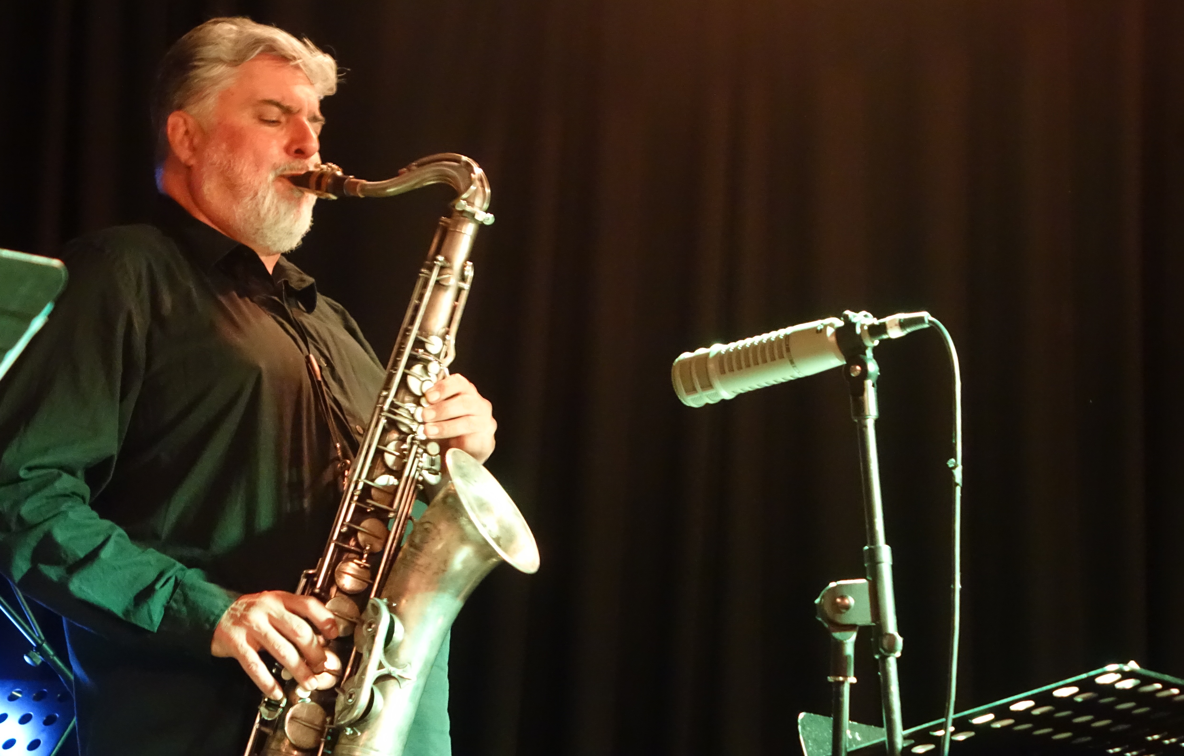 Tony Malaby at the Vortex, London in May 2019