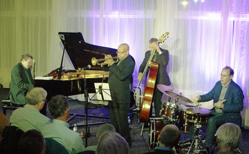 Eddie Henderson with the Bruce Barth Trio