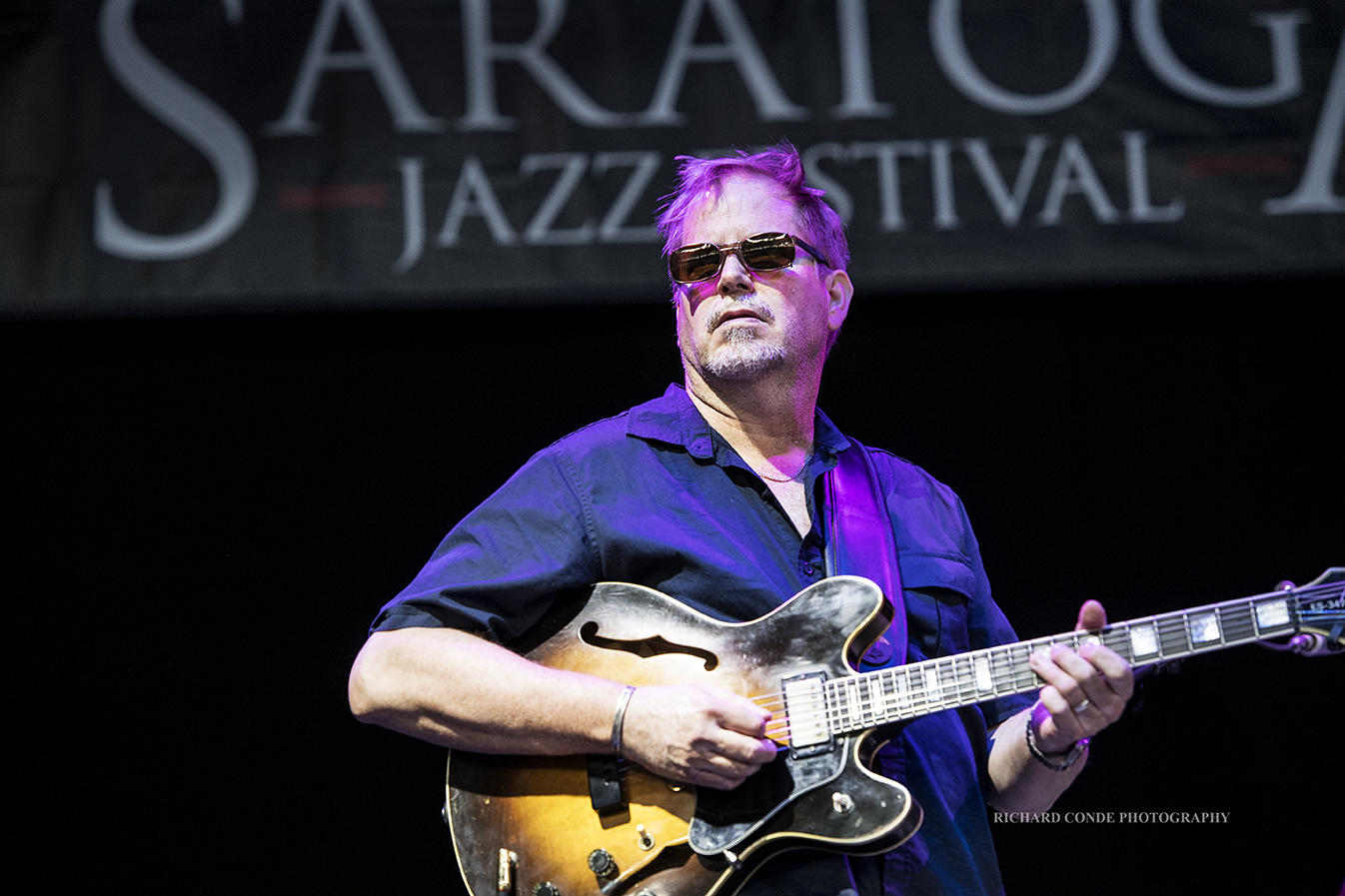 Dave Stryker at the Freihofer Saratoga Jazz Festival 2017