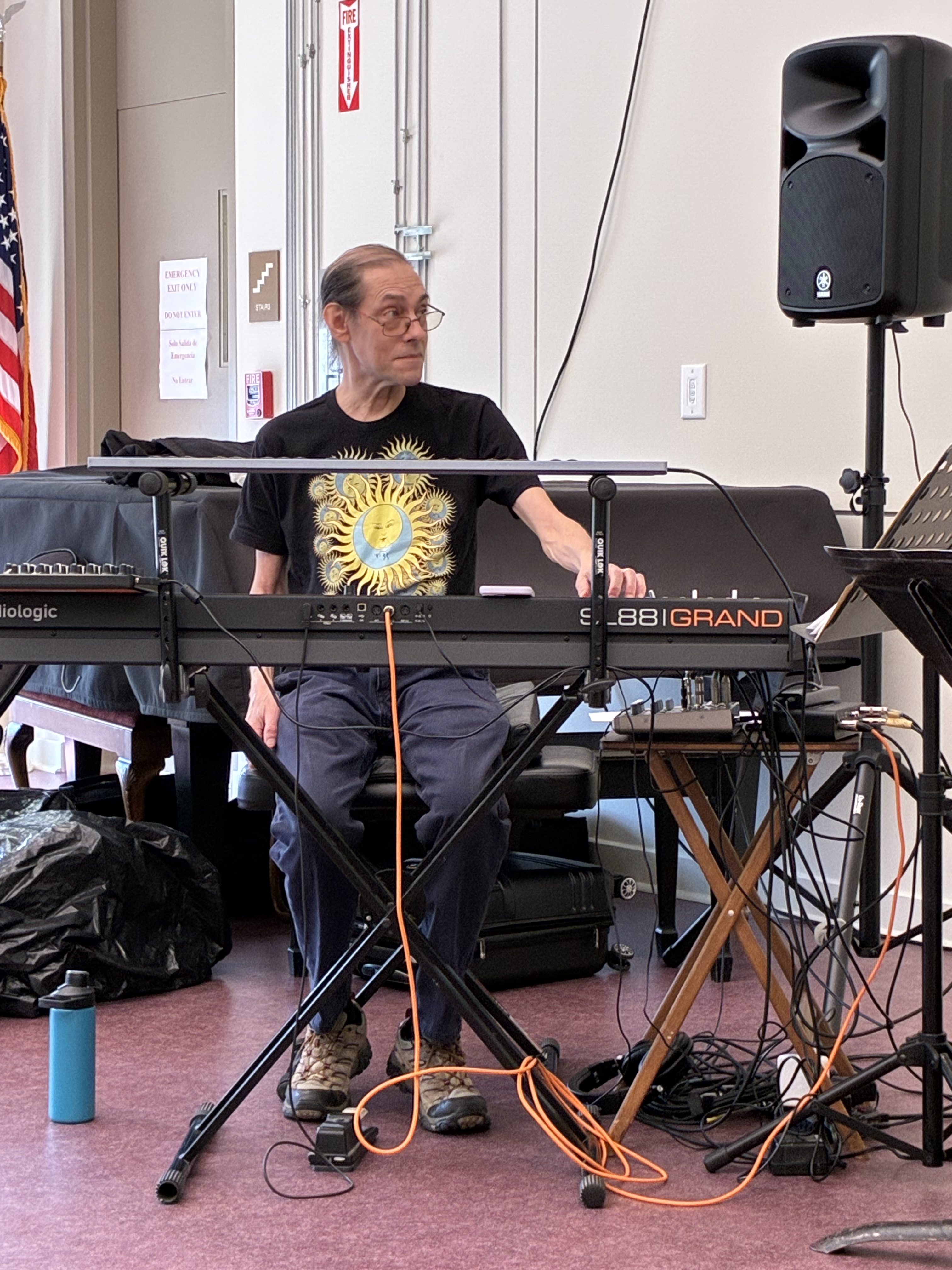 Bob Gluck with Transcendence, May 2025