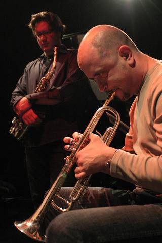 Flavio Boltro and Stefano Saccon at "Chorus" Lausanne Switzerland,2005