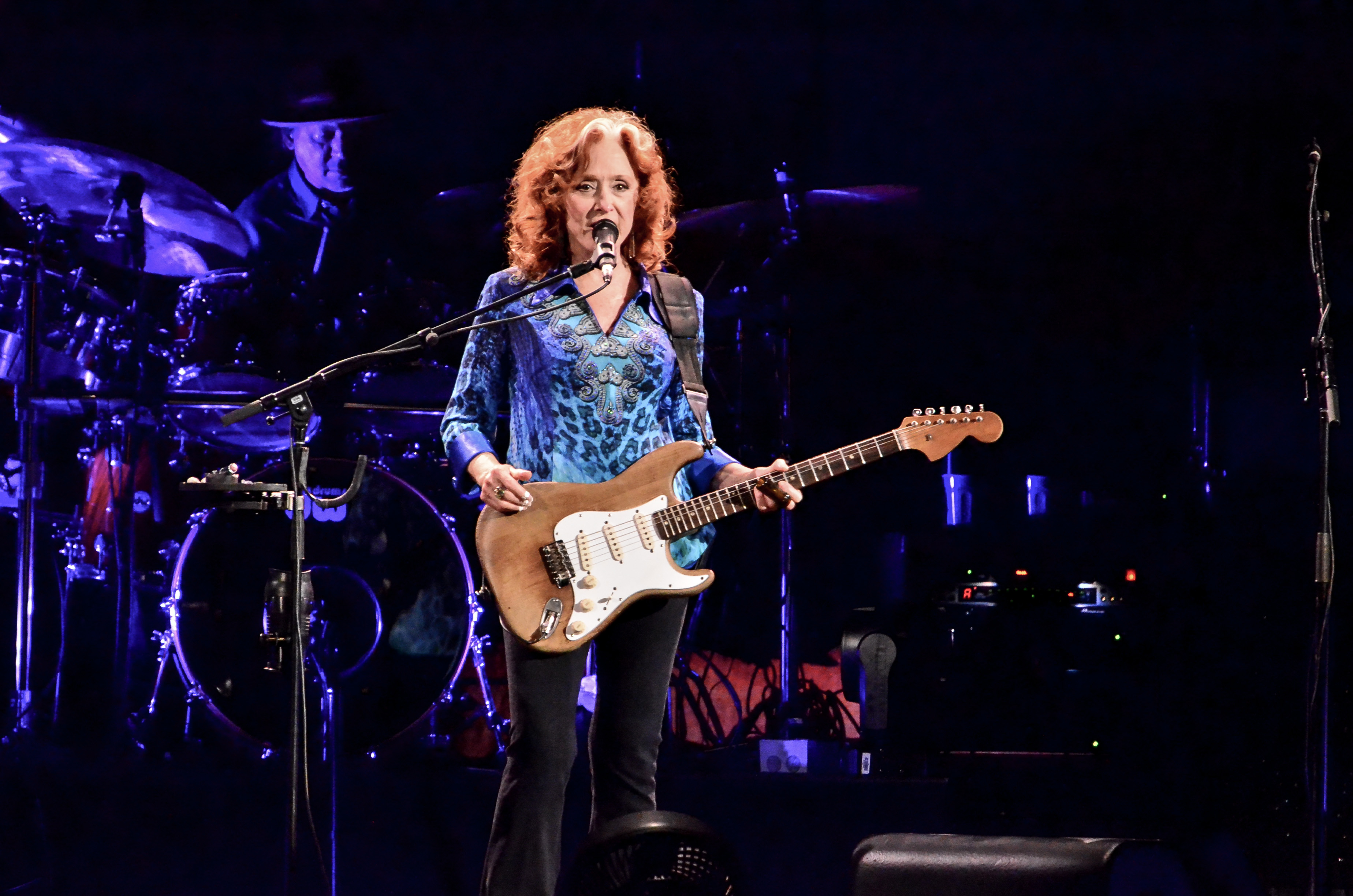 Bonnie Raitt at the Prudential Center in Newark, NJ.