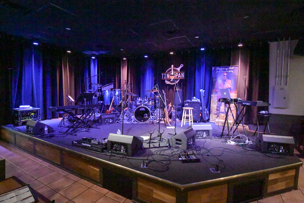 stage before the show