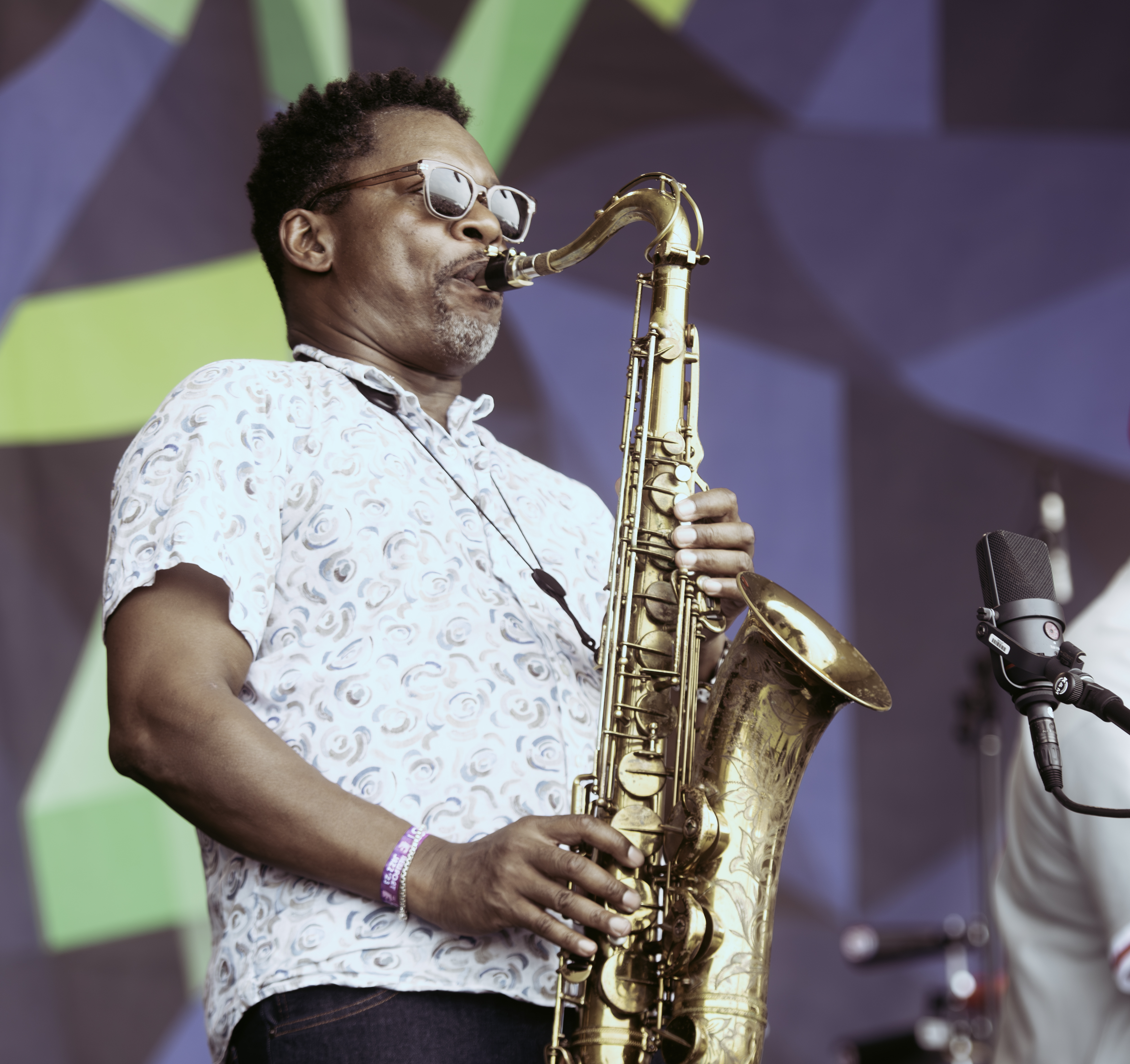 Ravi Coltrane with Christian McBride's Jam Jawn at the Newport Jazz Festival 2023