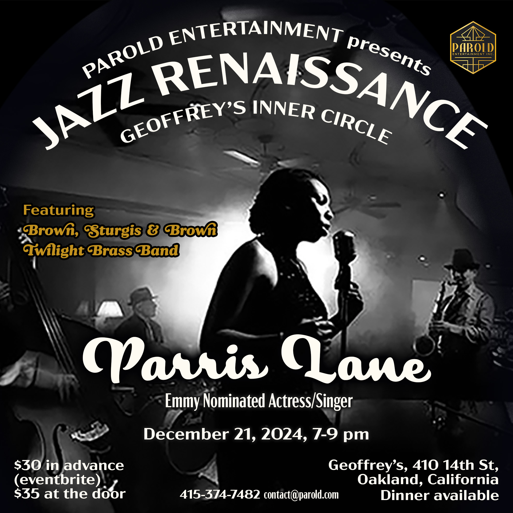 Jazz Renaissance - Parris Lane — jazz photo by Parris Lane | All About Jazz