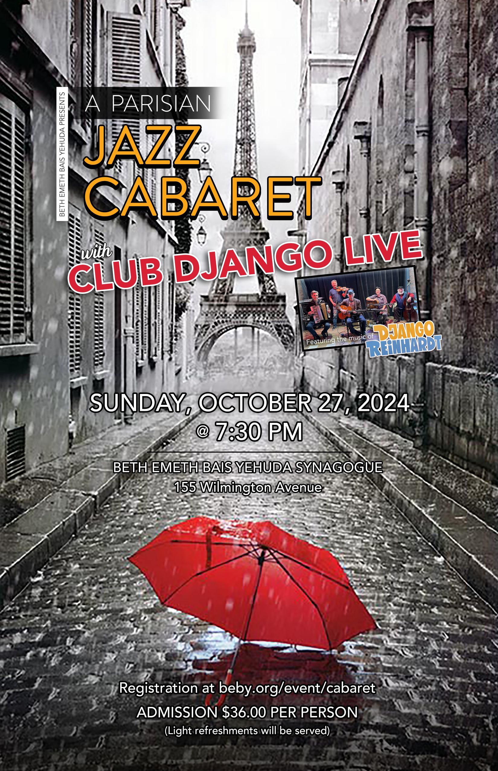 Jazz Cabaret With Club Django!