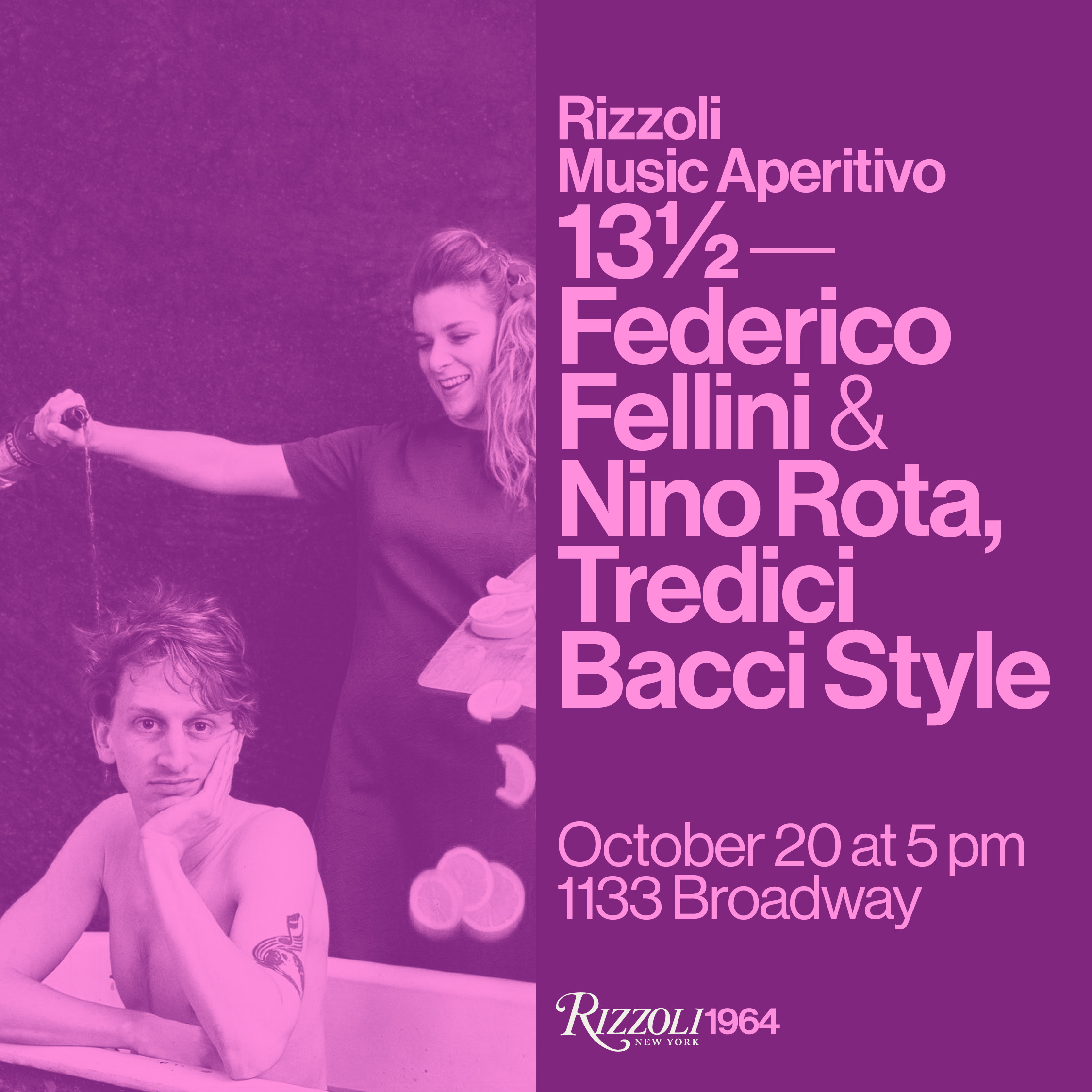 13 1/2: Federico Fellini & Nino Rota, Tredici Bacci Style