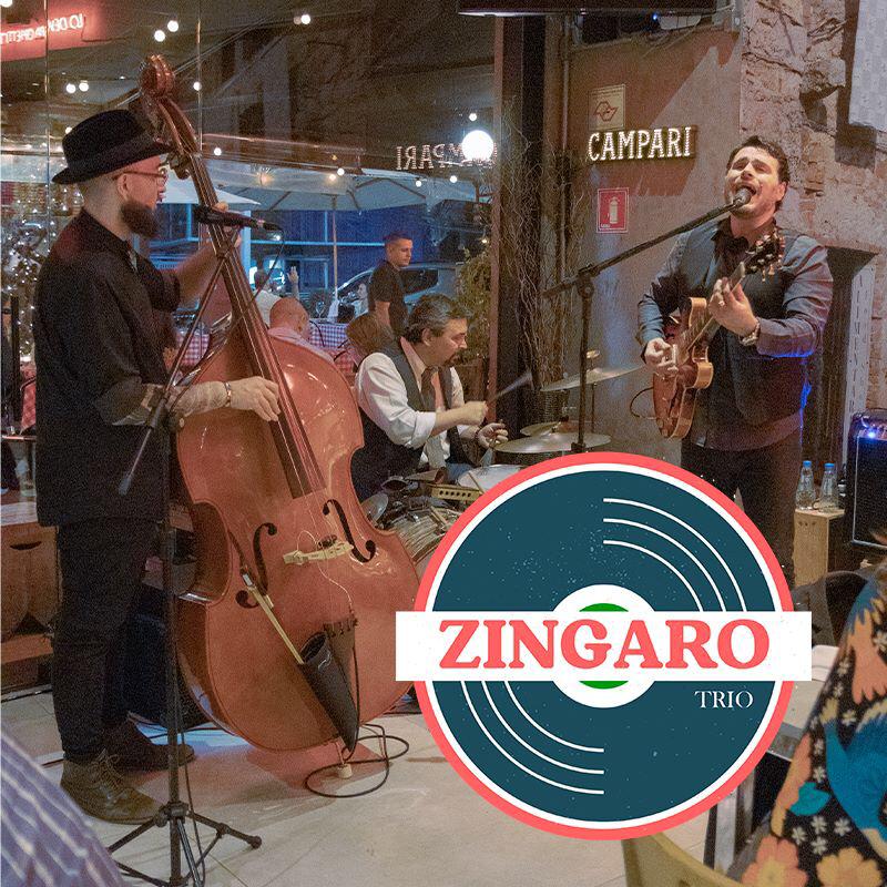 Show Zingaro Trio (italian Jazz) No Cucina São Paulo