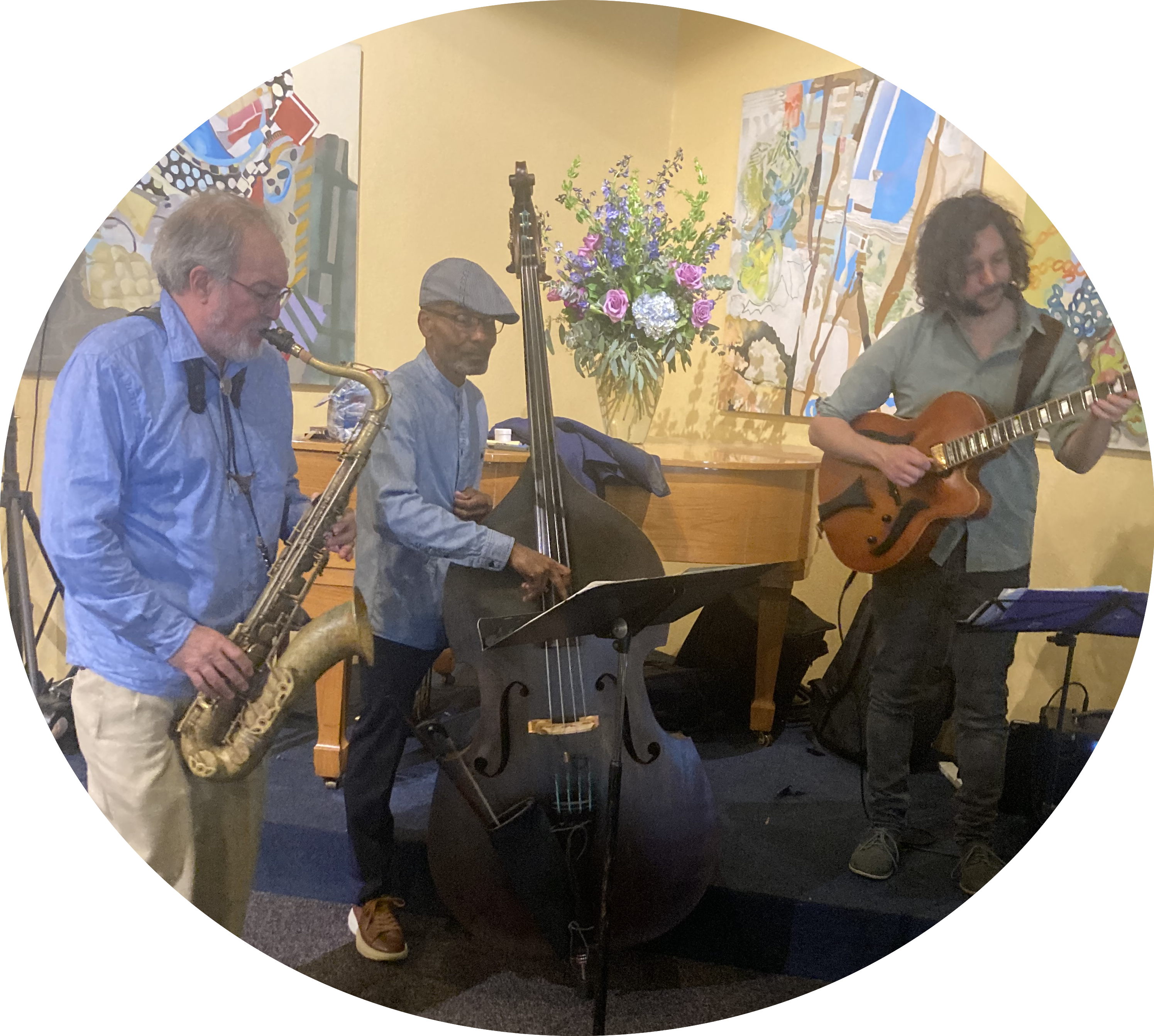 Austin Studio Tour-Coke, Berger, Stevens Trio