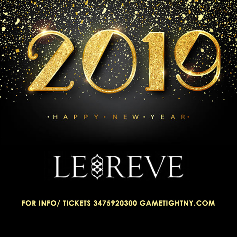 Le Reve Nyc 5 Hours Openbar New Years Eve 2019