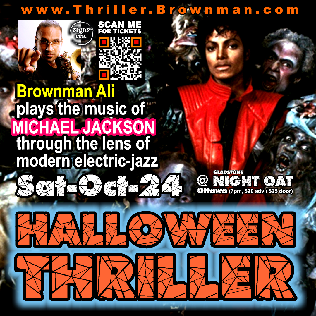 Brownman's HALLOWEEN THRILLER -- Ottawa tour date 2026 — jazz photo by Andrew Nicholson | All About Jazz