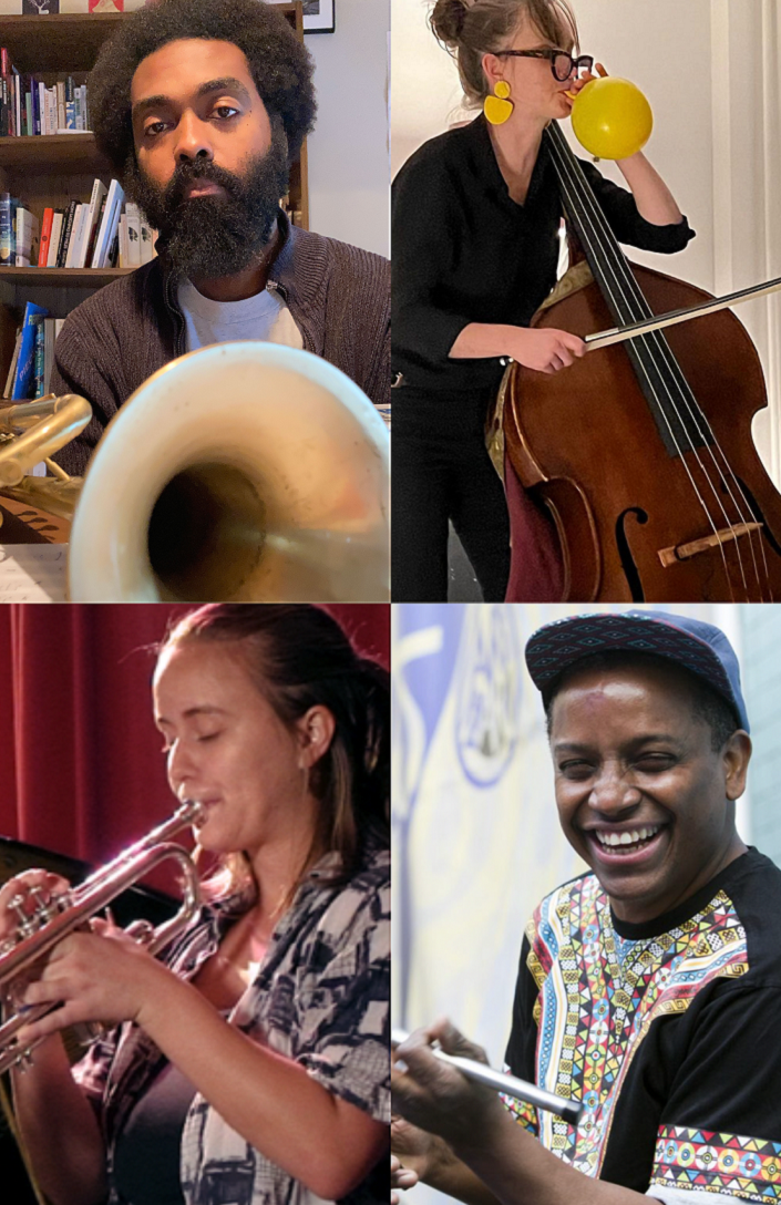 Brittany Karlson, Forbes Graham,  Francisco Mela, Miranda Agnew