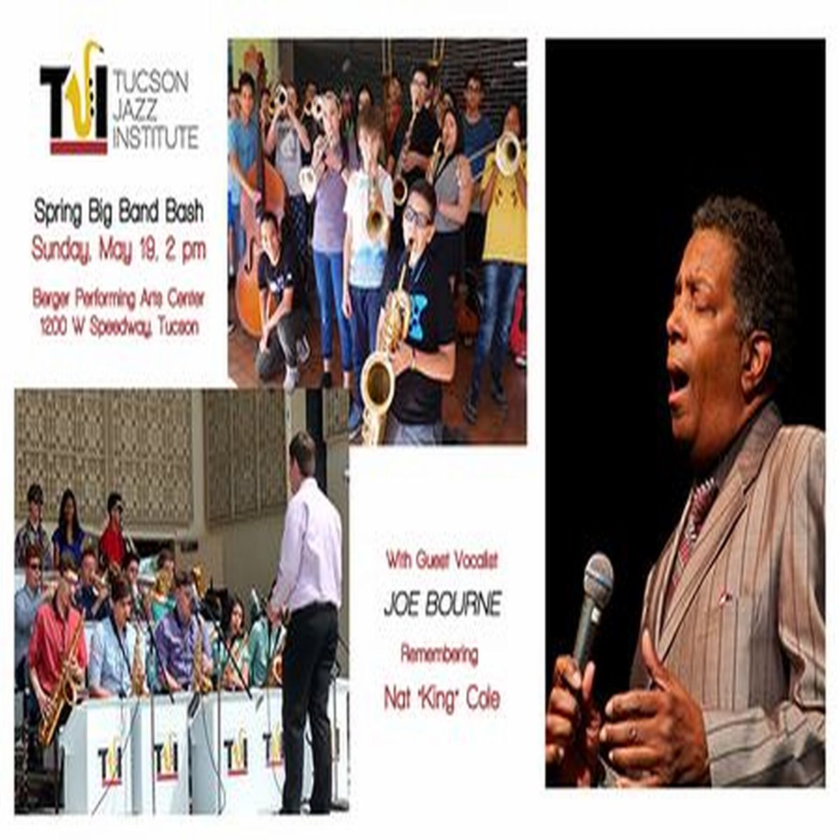 Tucson Jazz Institute Big Band Bash With Joe Bourne