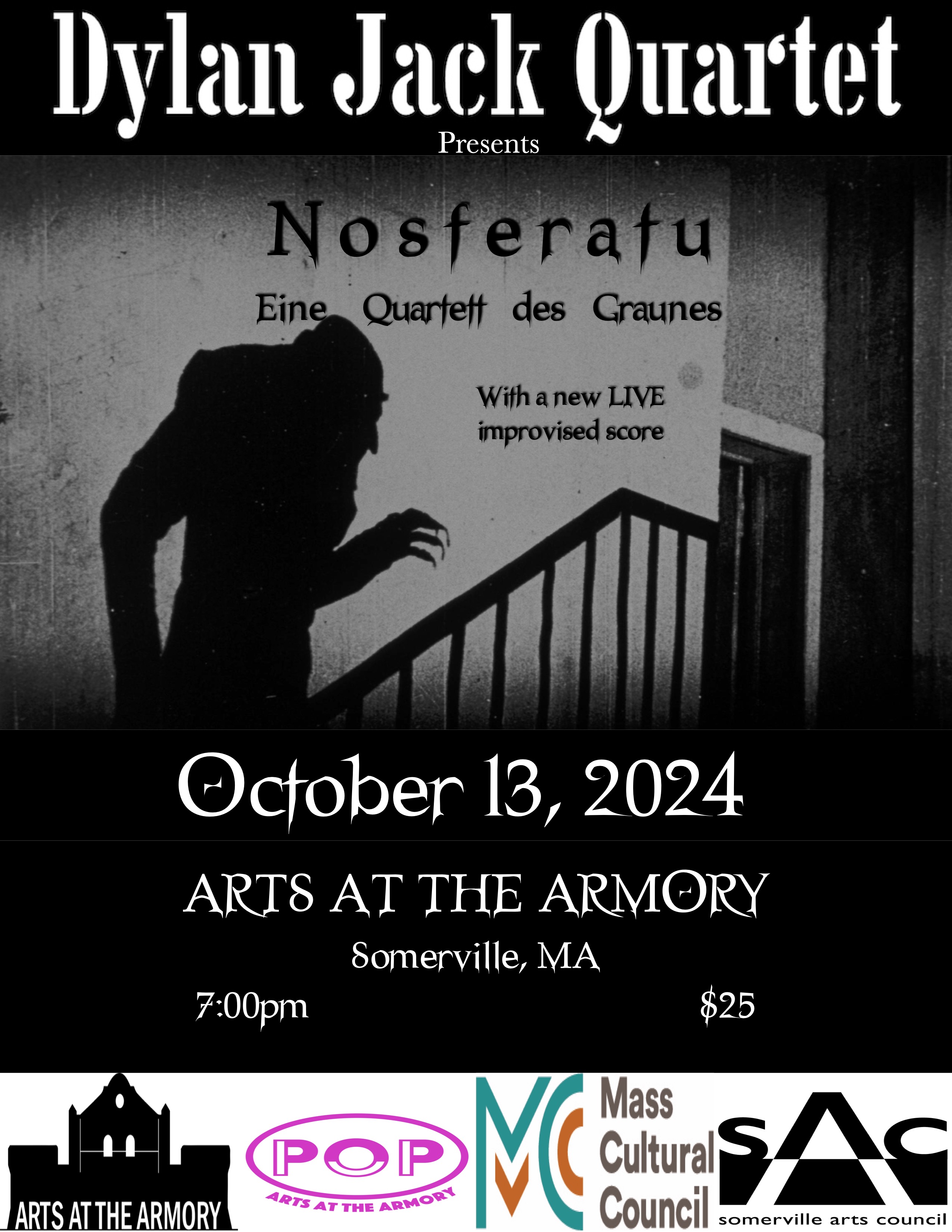 Dylan Jack Quartet Presents: Nosferatu