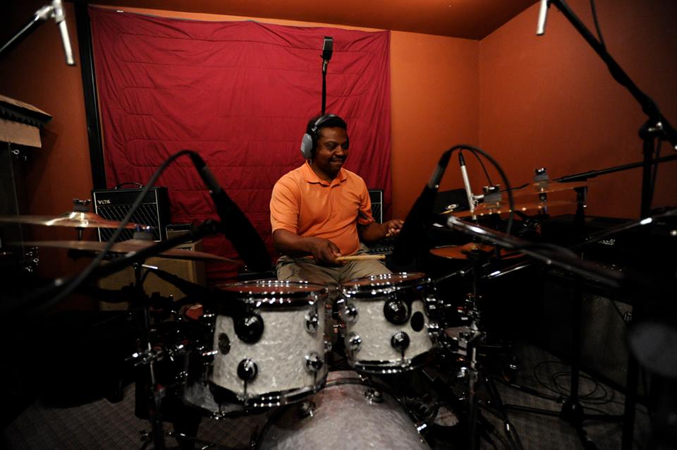 Kaylene peoples my man recording session with hubert laws