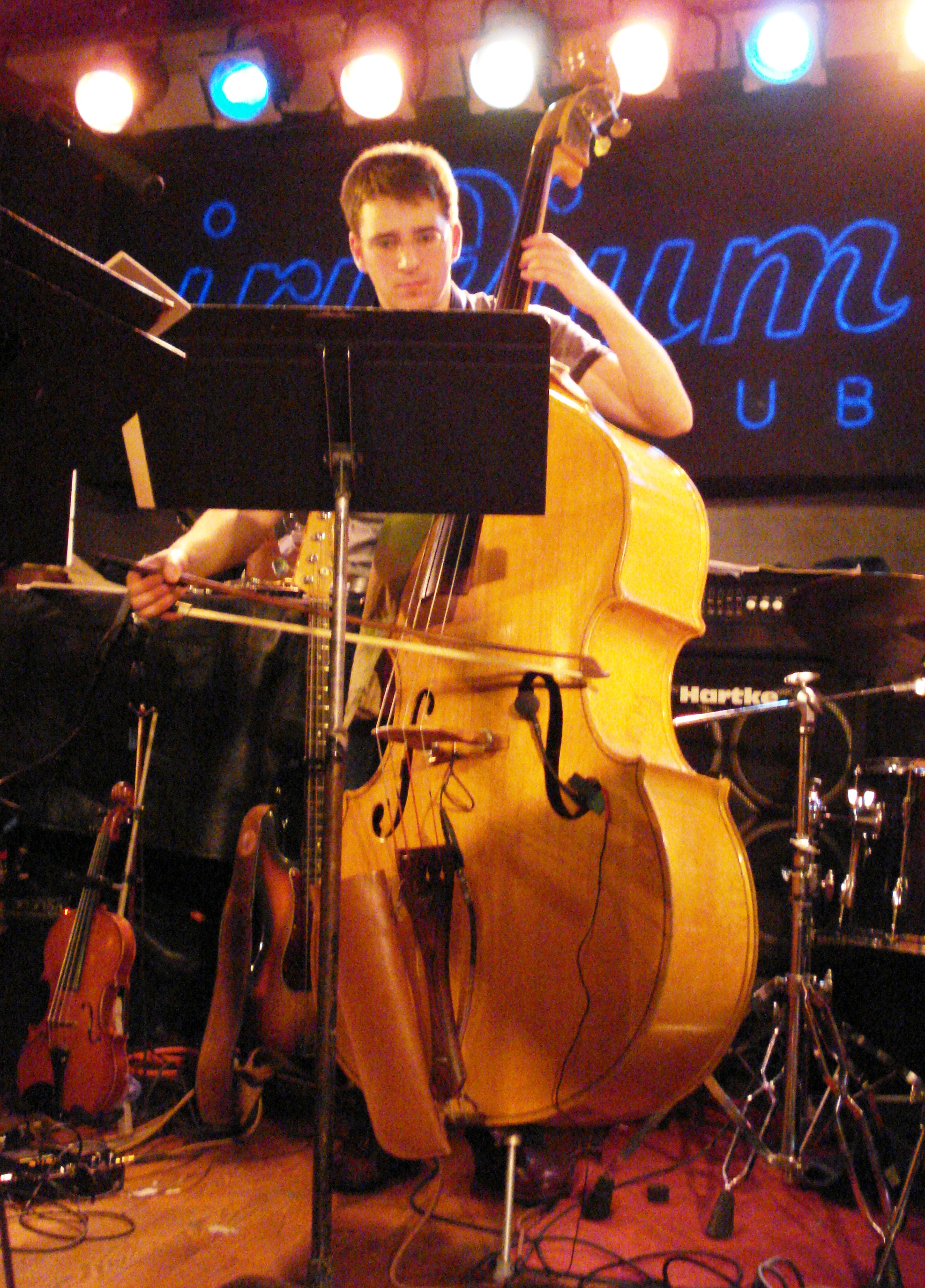 Carl Testa at the Iridium, NYC in April 2007