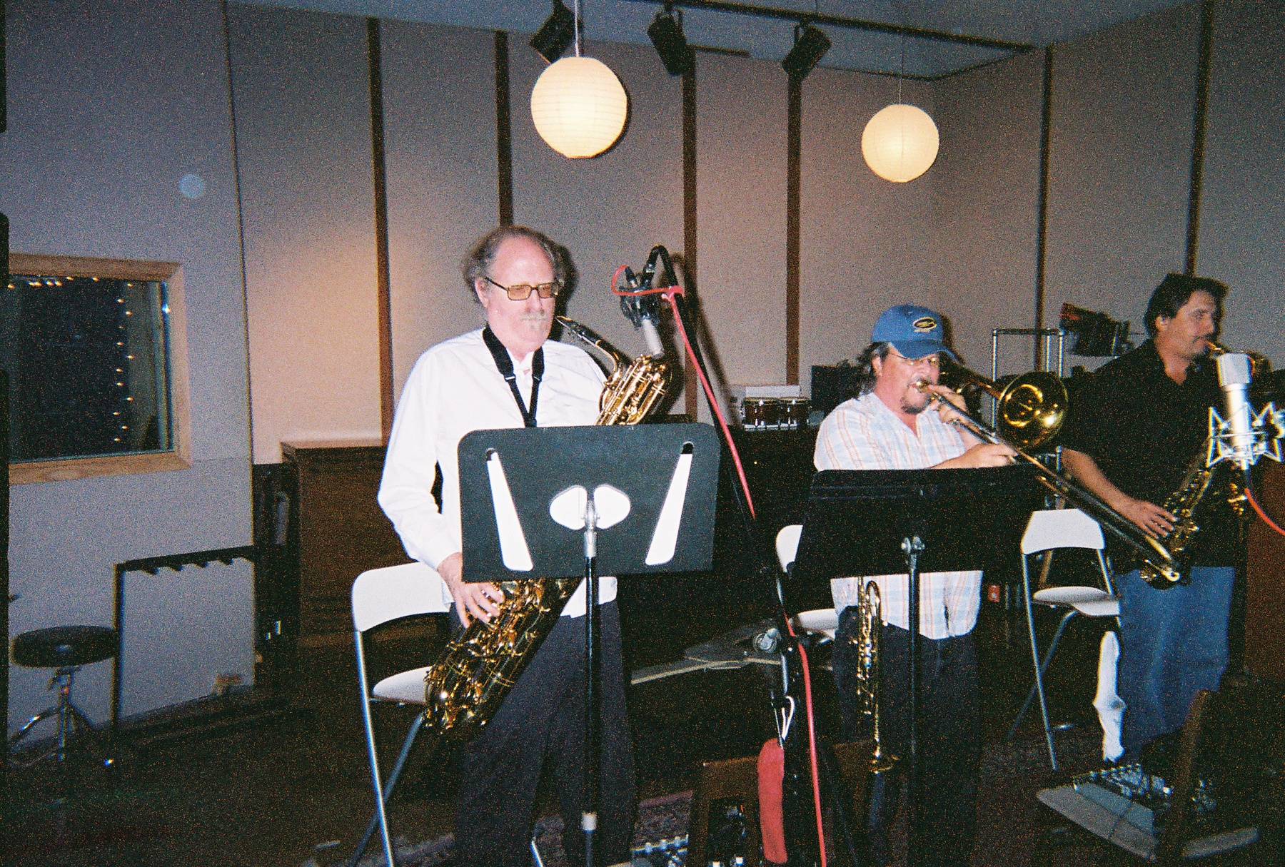 Tower of Power Horns @ Broken Radio Studios for Tony Adamo
