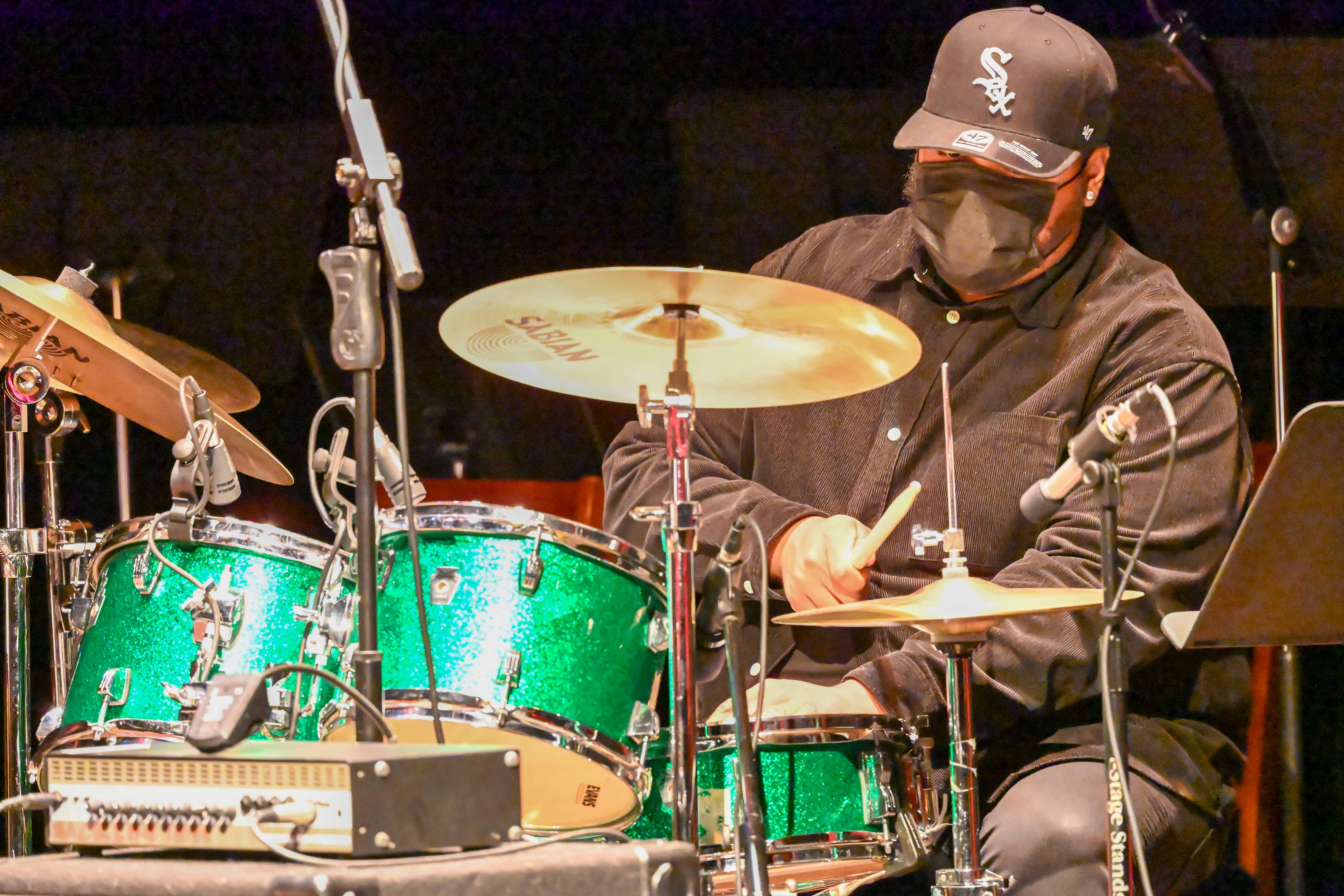 VA Experiment Quartet band - drummer