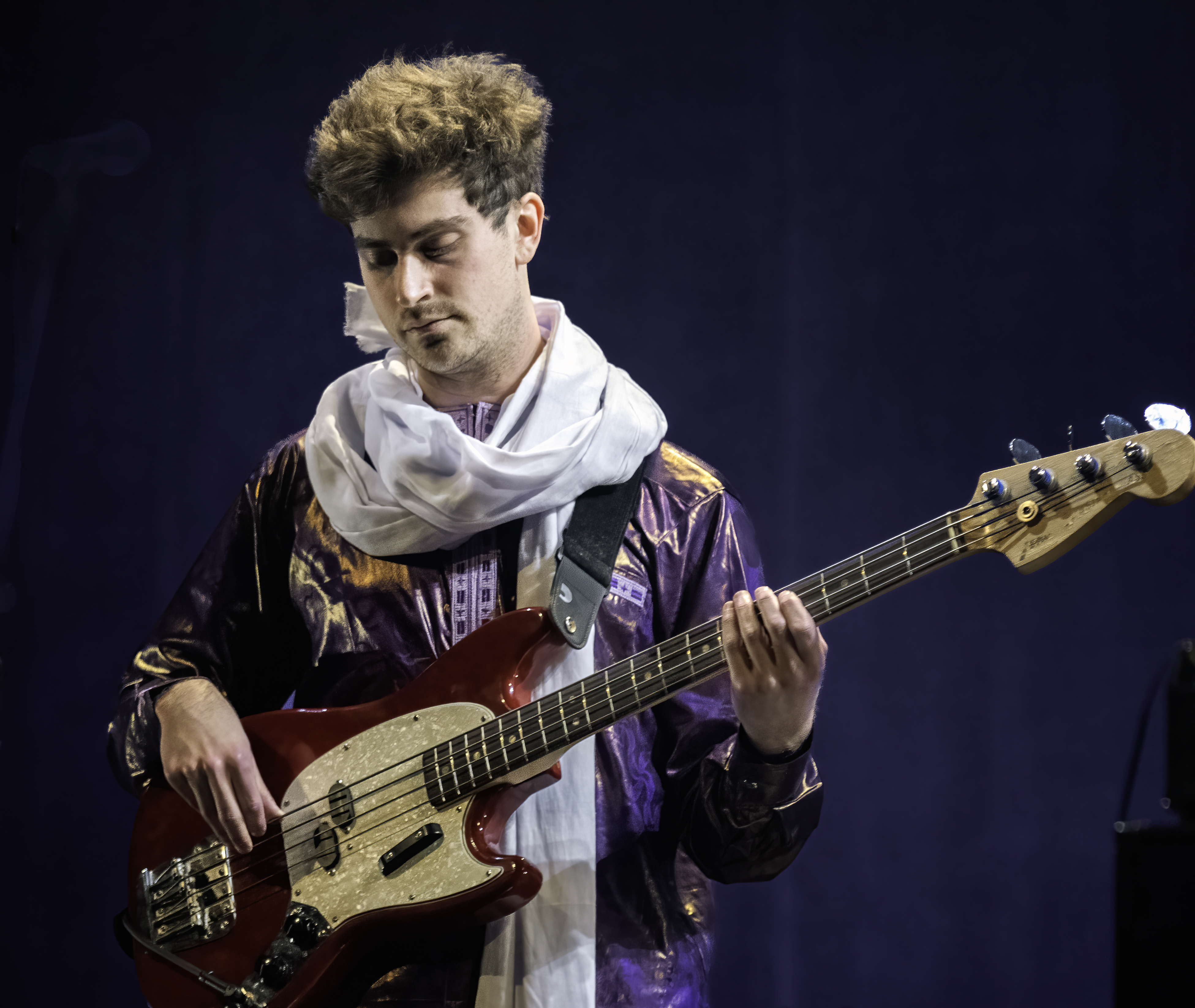 Mikey Coltun  With Mdou Moctar At The Brooklyn Academy Of Music Opera House