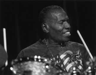 Elvin Jones at Dmitriou's Jazz Alley 2003