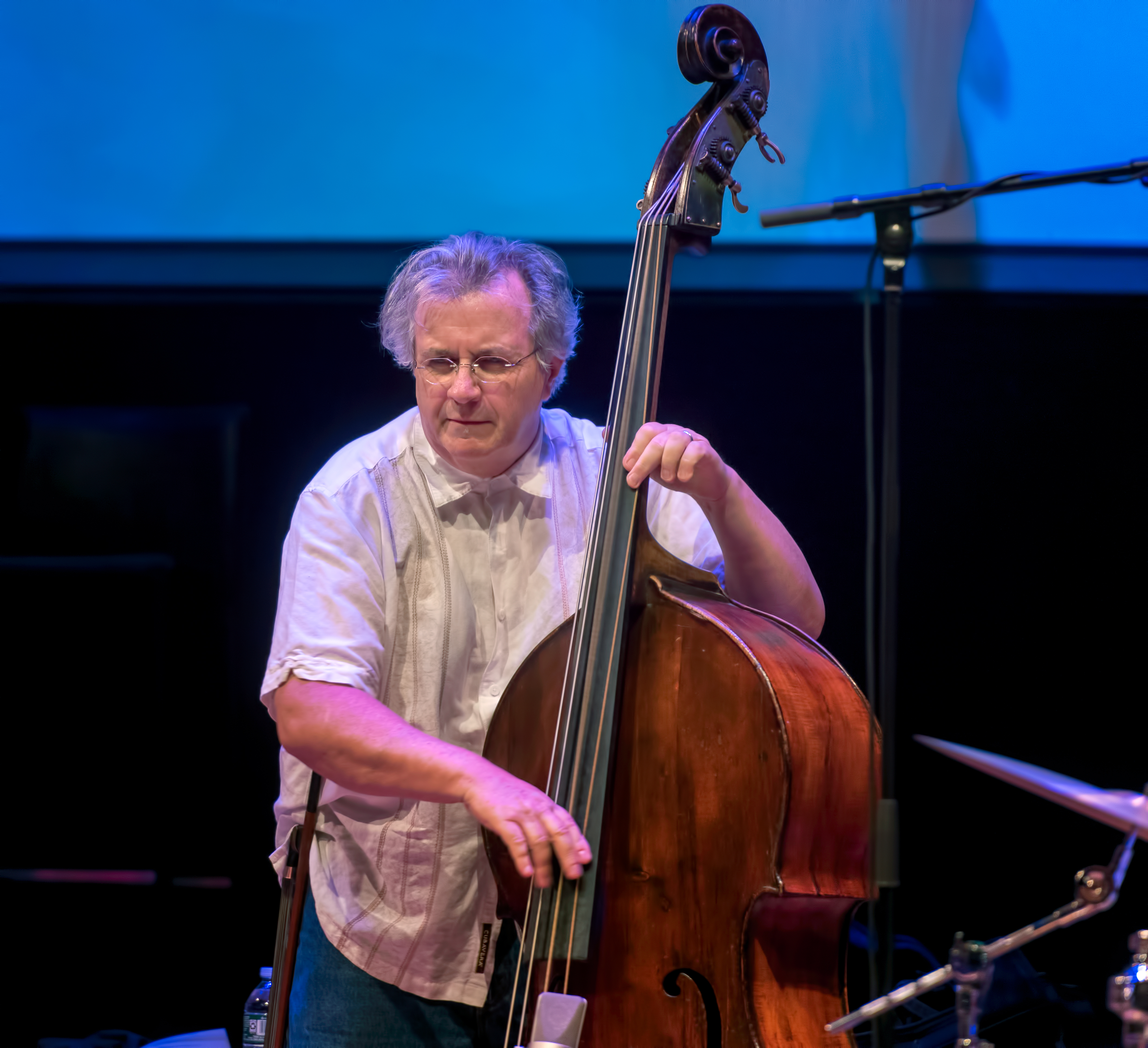 Michael Bisio with the Whit Dickey Trio At the Vision Festival 2018