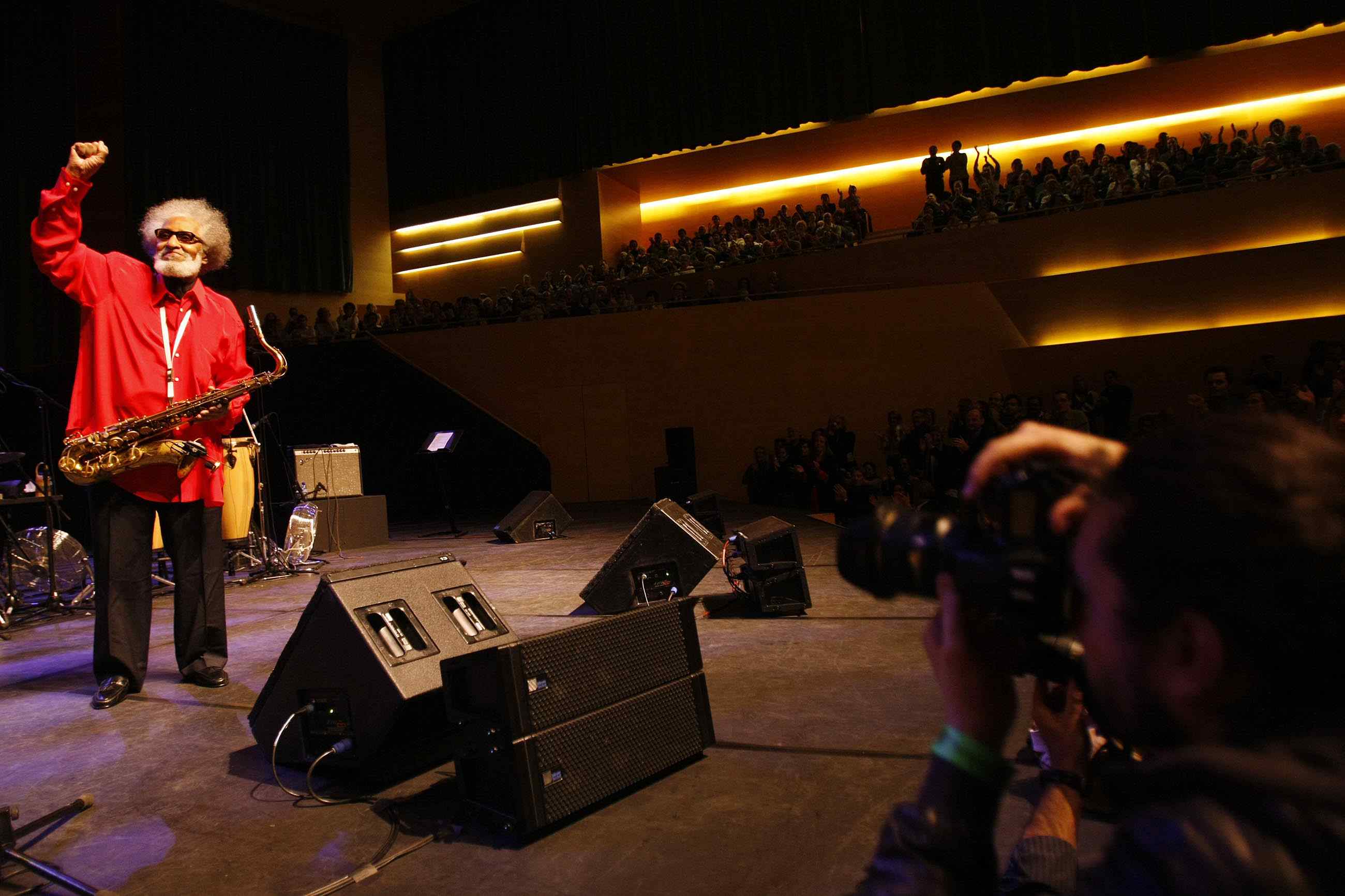 Sonny Rollins at the 2010 Barcelona Jazz Festival