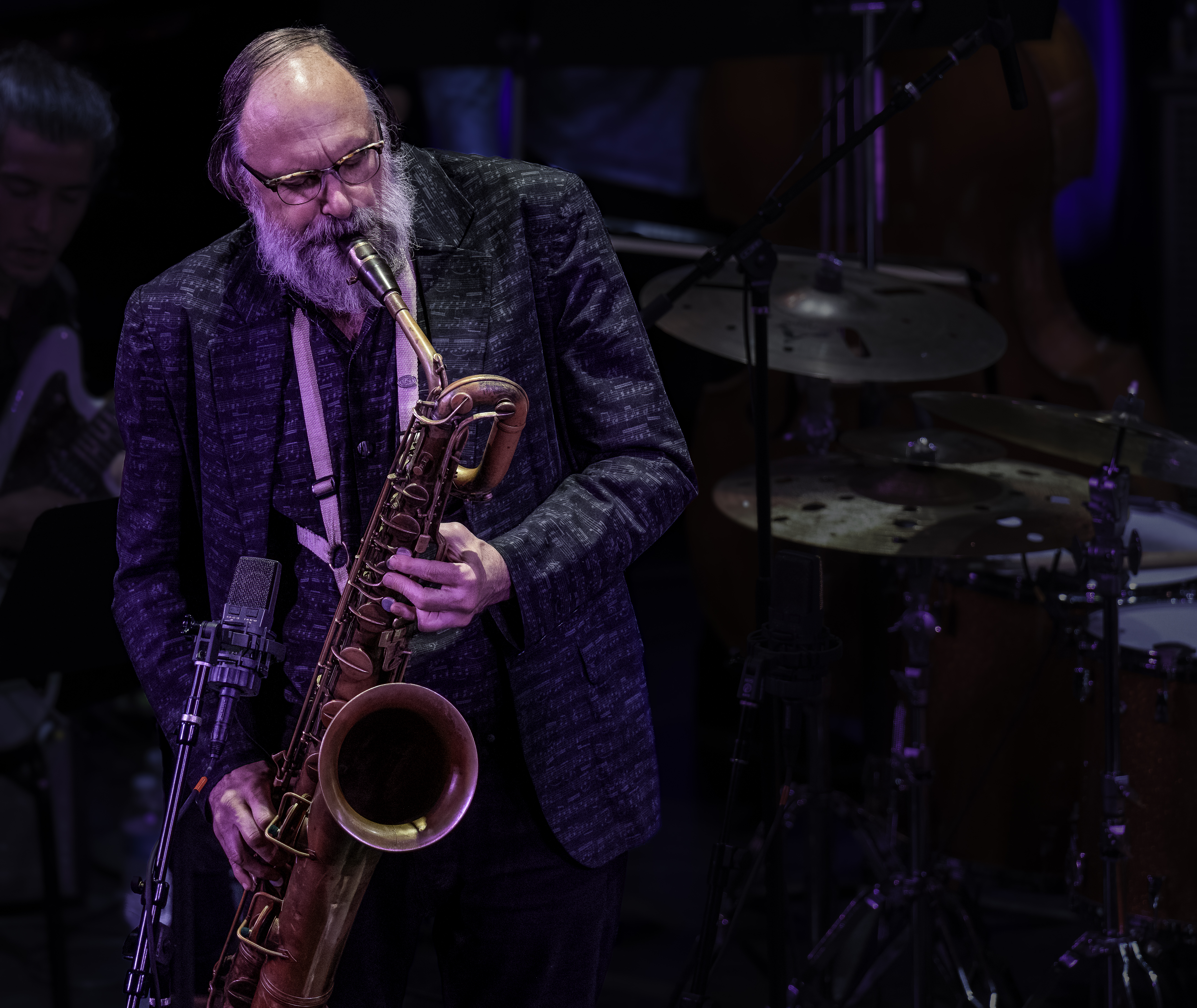Scott Robinson with the Maria Schneider Orchestra At Town Hall
