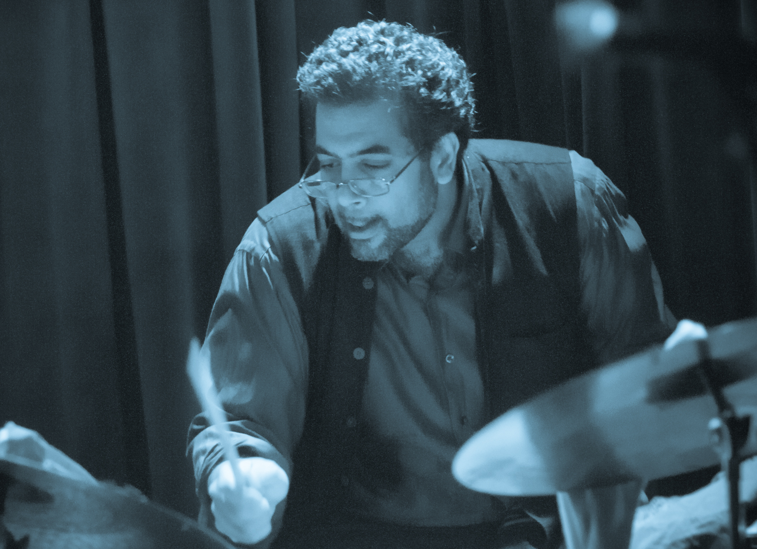 Sameer Gupta with Marc Cary Focus Trio at Smoke Jazz Club