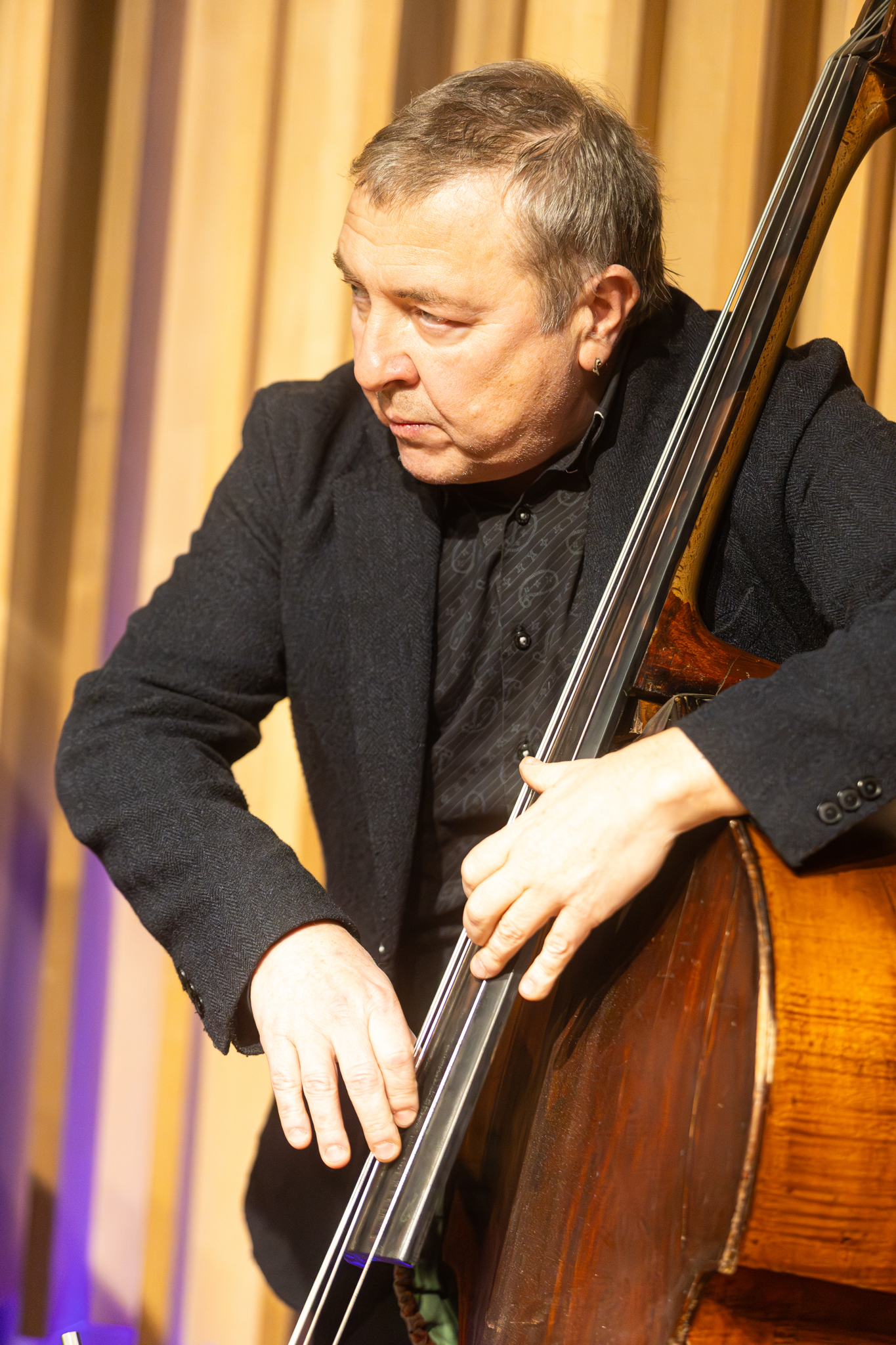 Boris Kozlov on bass