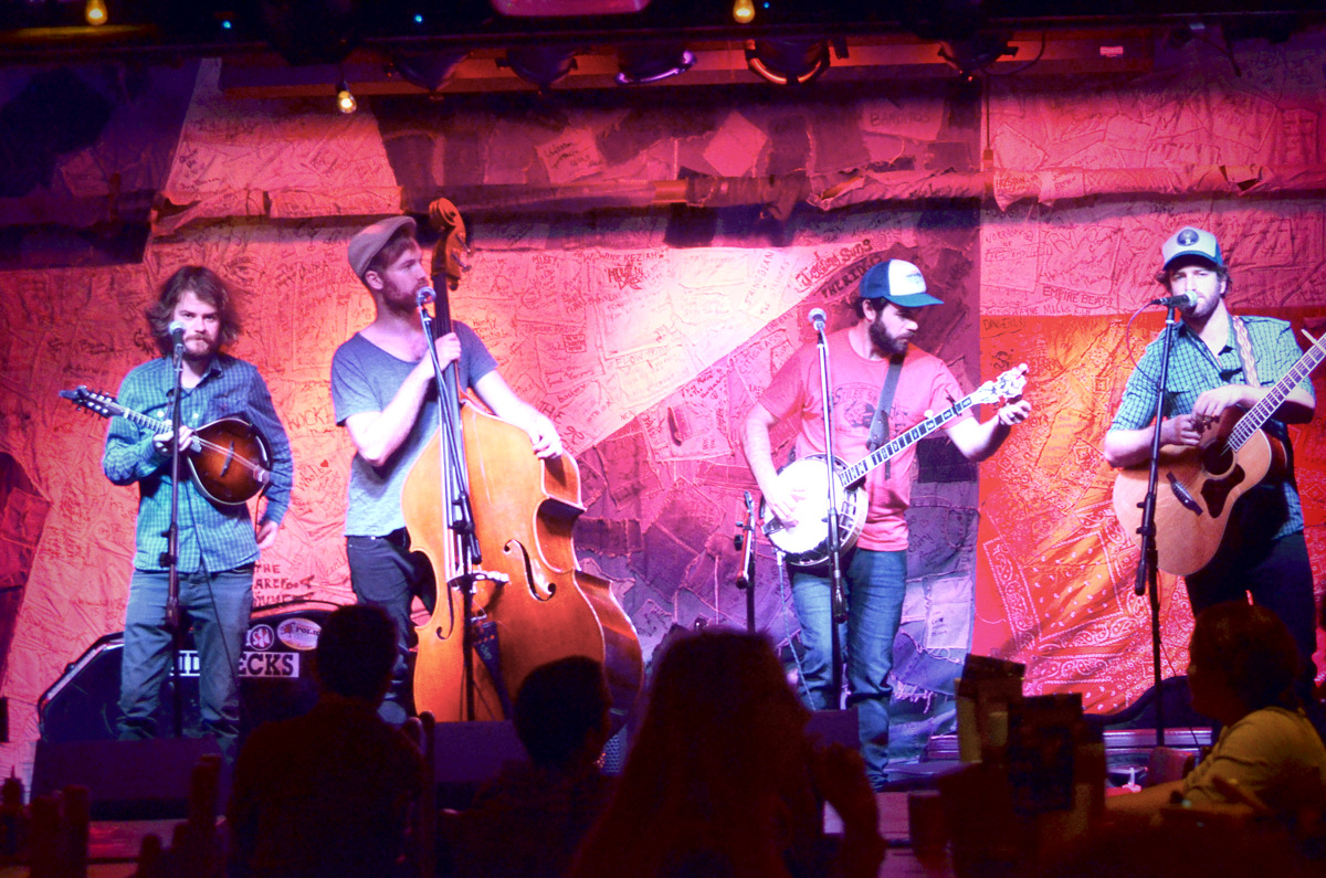 Mustered Courage at Hill Country Bbq in Nyc on 7-28-14.
