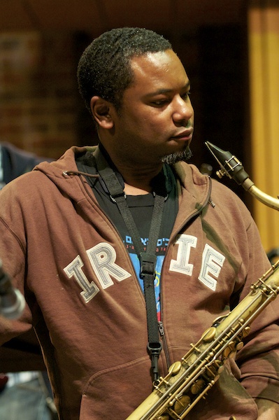 Denys Baptiste Playing Tenor Saxophone