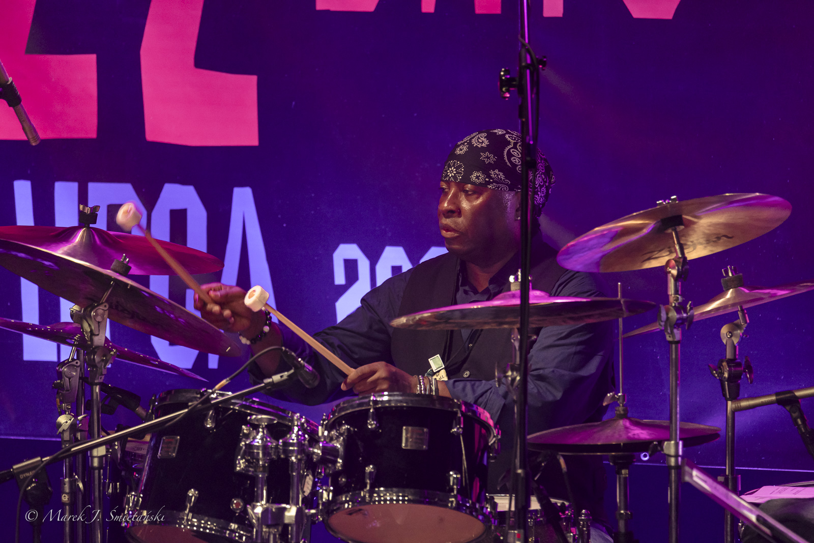 Vince Wilburn Jr. — jazz photo by Marek J. Śmietański | All About Jazz