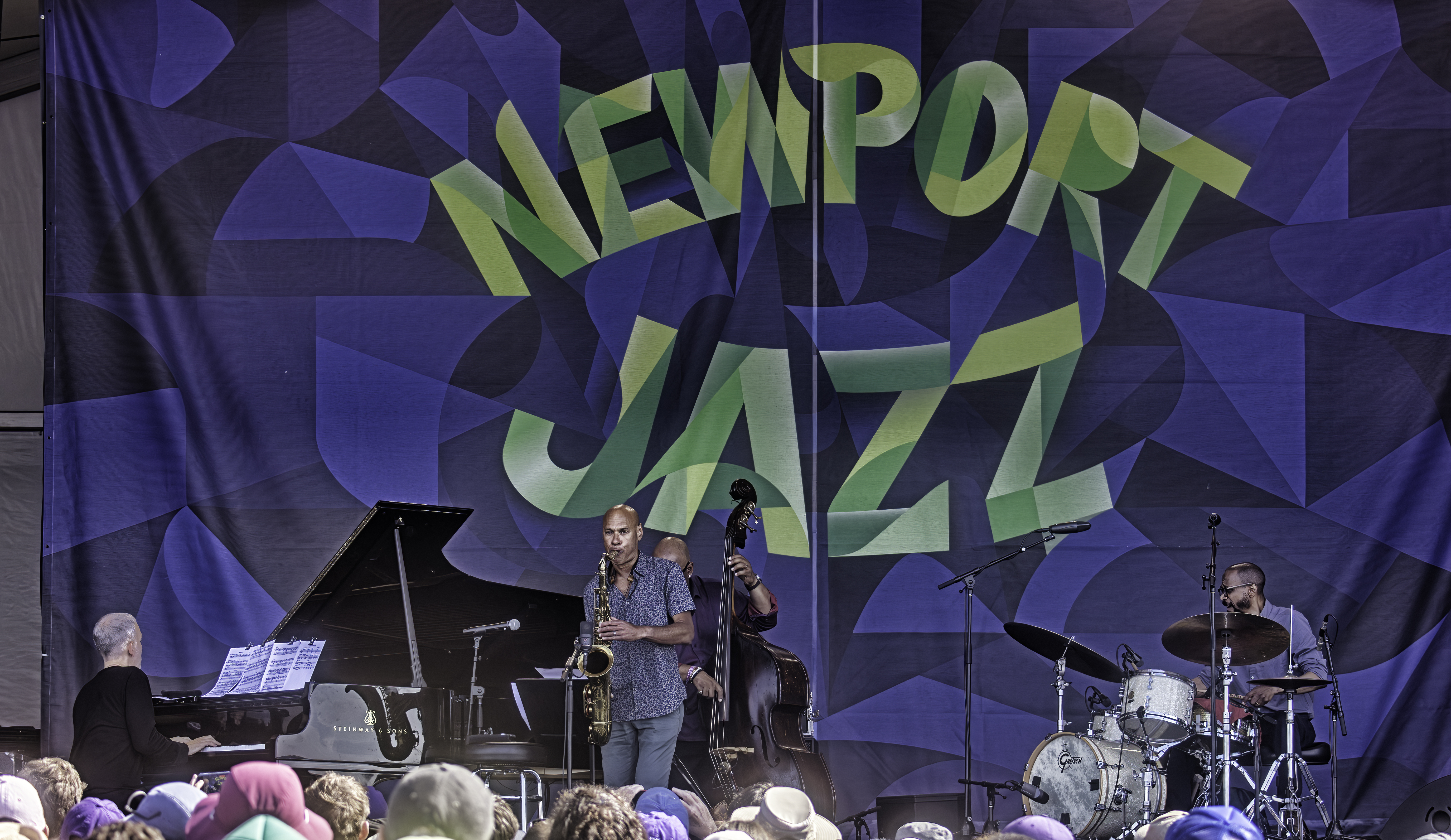 Brad Mehldau, Joshua Redman, Christian McBride and Brian Blade with Moodswing Reunion at The Newport Jazz Festival 2023