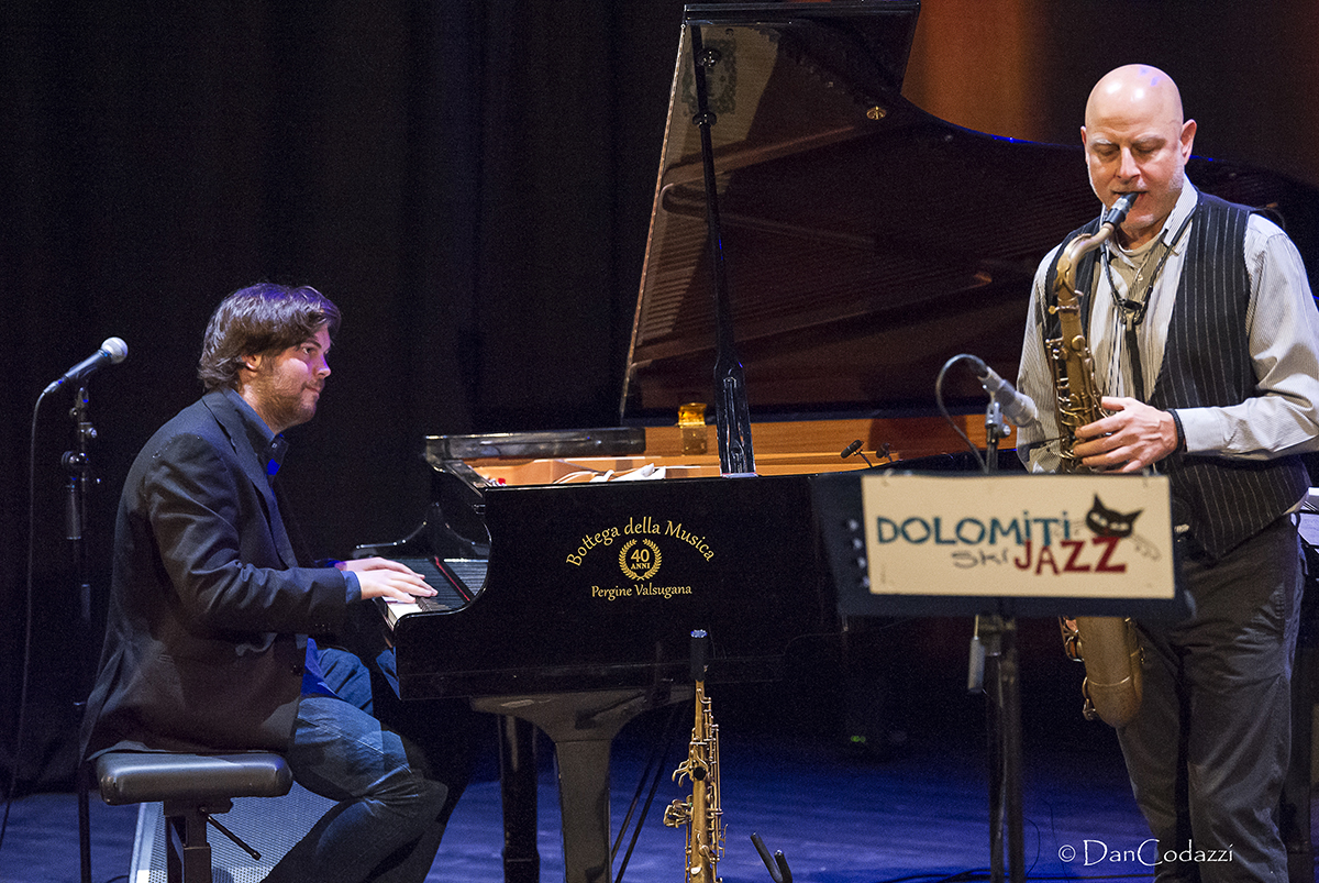 Alessandro Lanzoni and Pietro Tonolo, Dolomiti ski jazz 2019