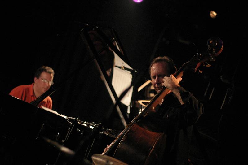 Uri Caine and Drew Gress at Cully Jazz Festival, Switzerland, 2005