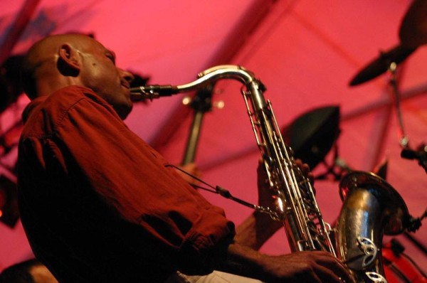 Yves Cerf with "Moncef Genoud Tribe Reunion" at L'Amr Aux Cropettes, Geneva, Switzerland, 2004