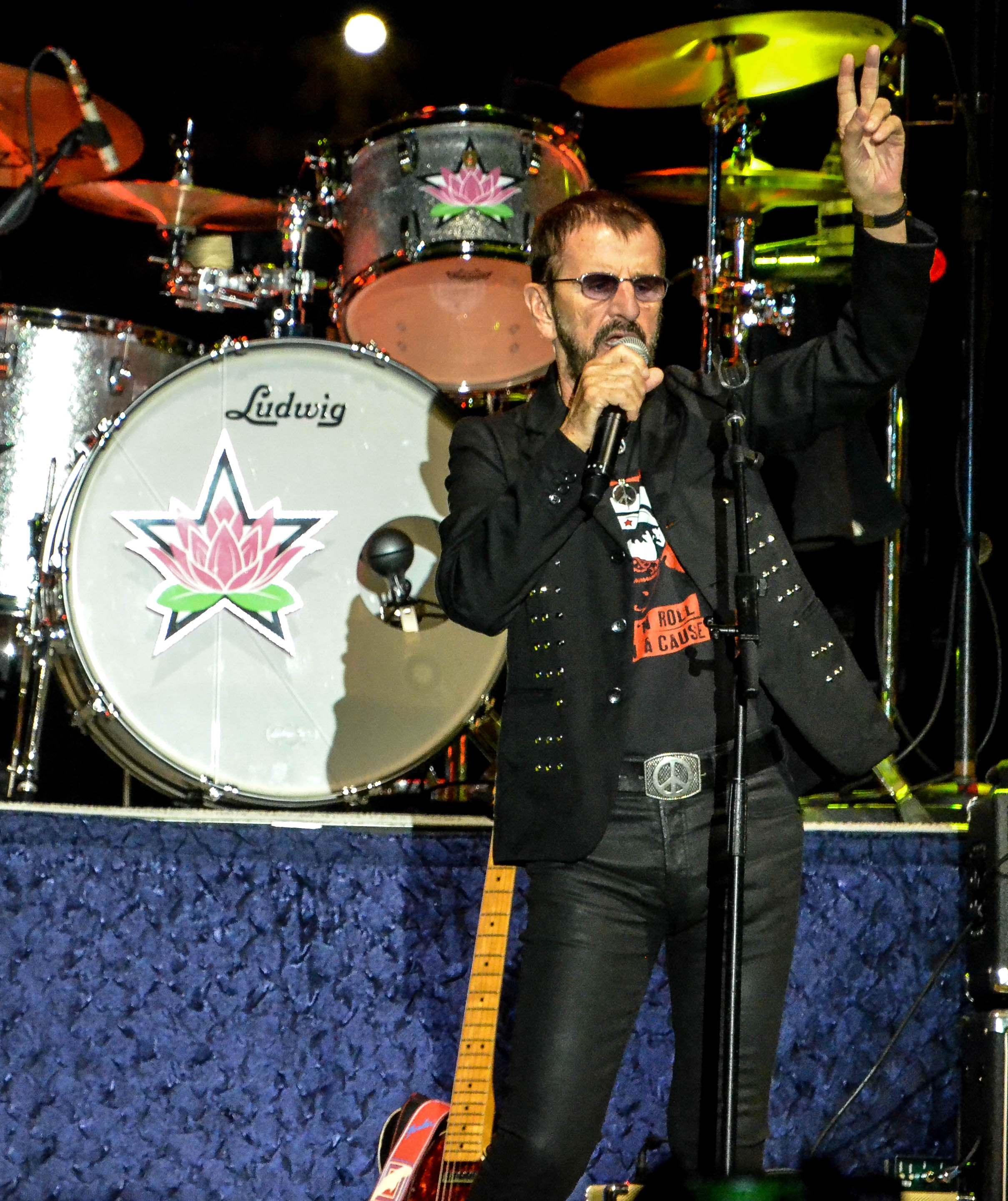 Ringo Starr and His All Starr Band at Pier 17 on August 18, 2019. 