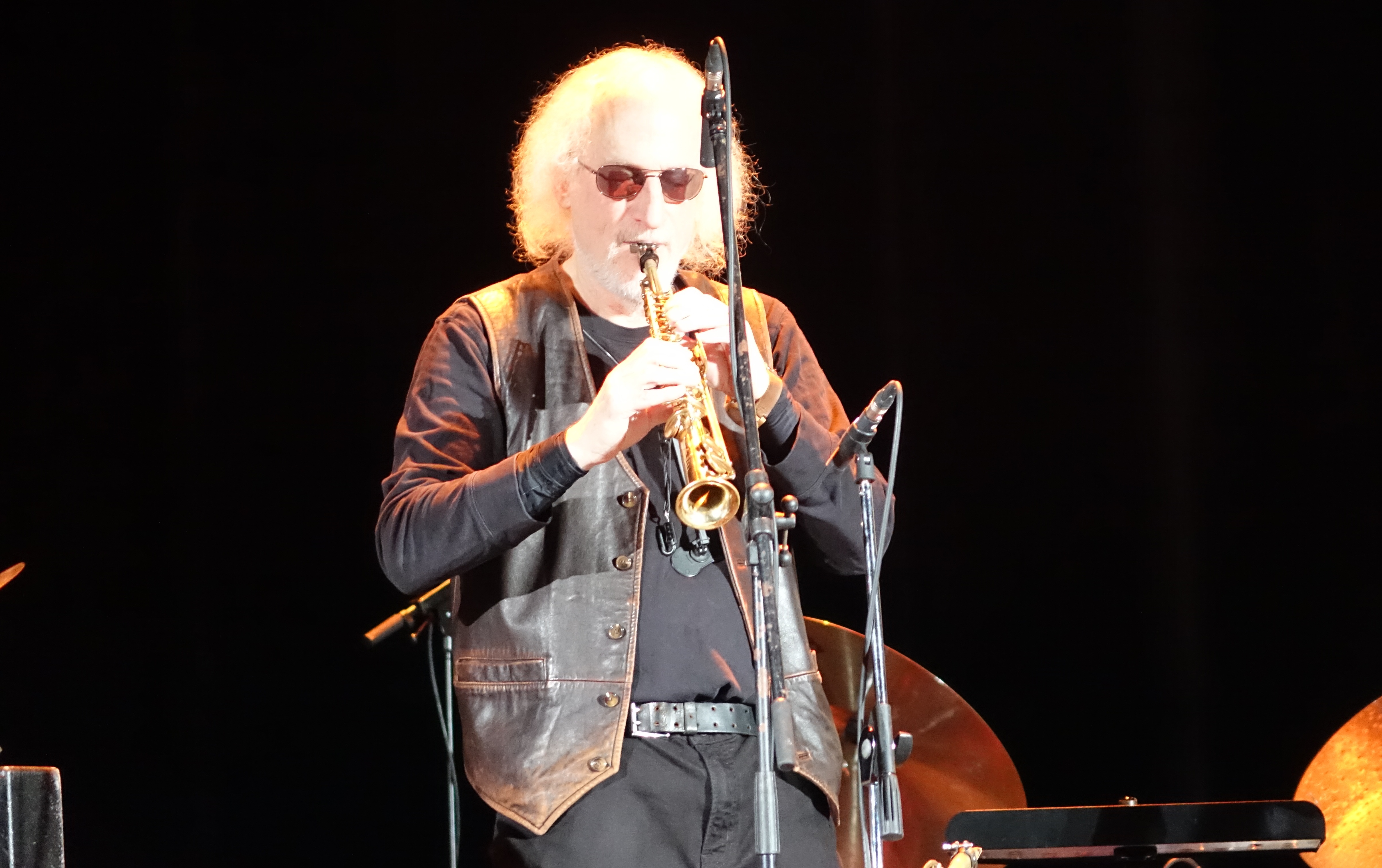 Larry Ochs at the Vilnius Mama Jazz Festival in November 2017