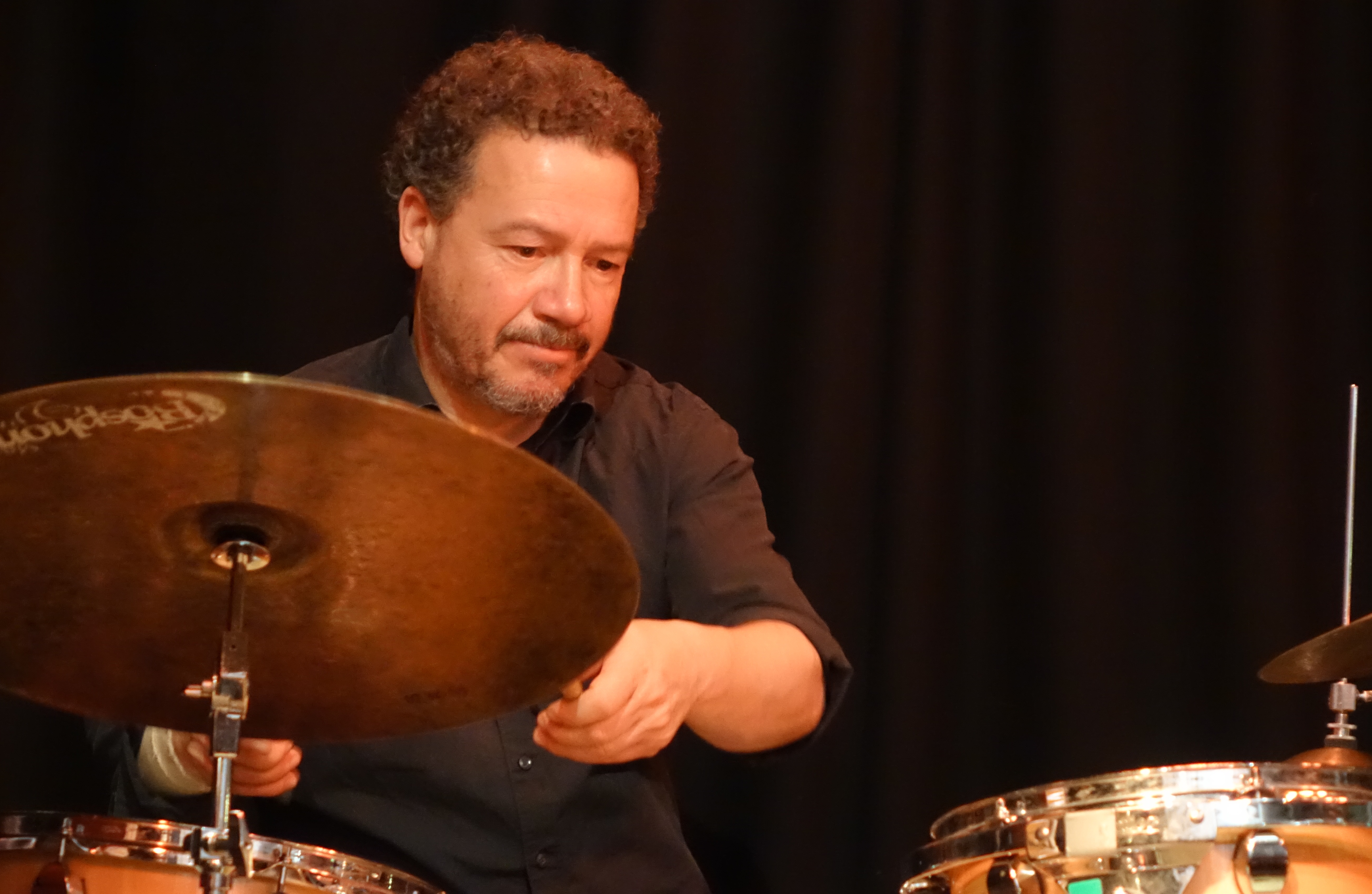 Mark Sanders at the Vortex, London in January 2018