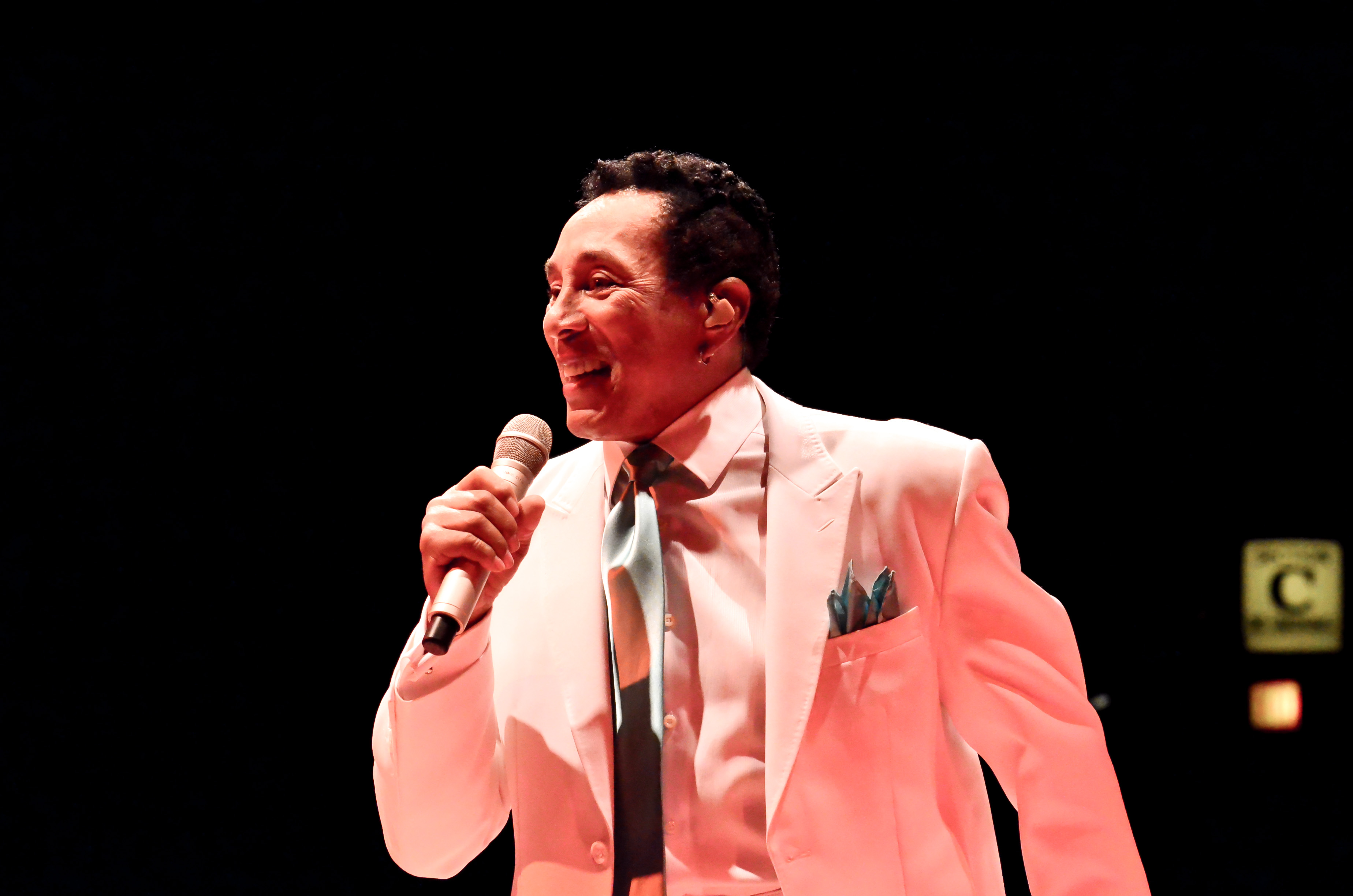 Smokey Robinson at NYCB Theatre at Westbury on 10-11-2015. 