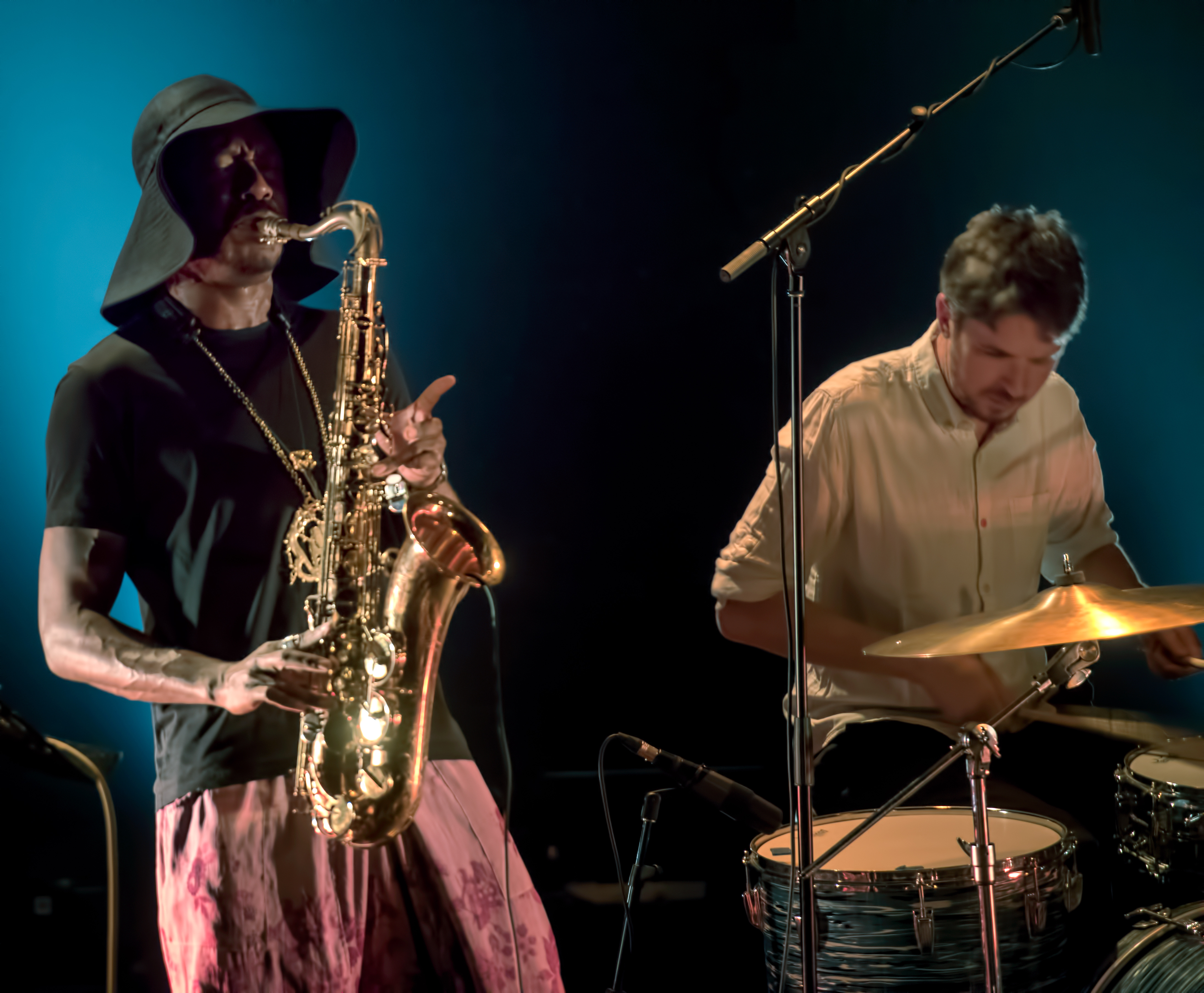 Shabaka Hutchings and Tom Skinner with the Sons of Kemet at The Montreal International Jazz Festival 2018