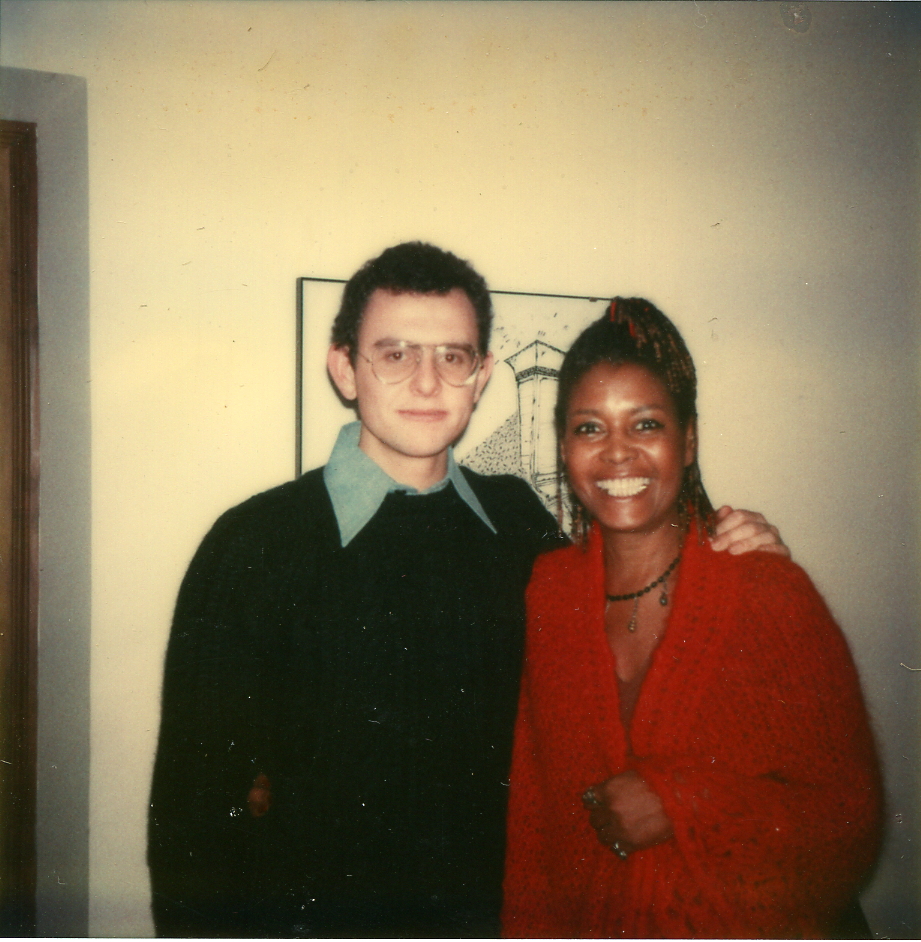 Francesco Crosara with Abbey Lincoln - Rome 1980