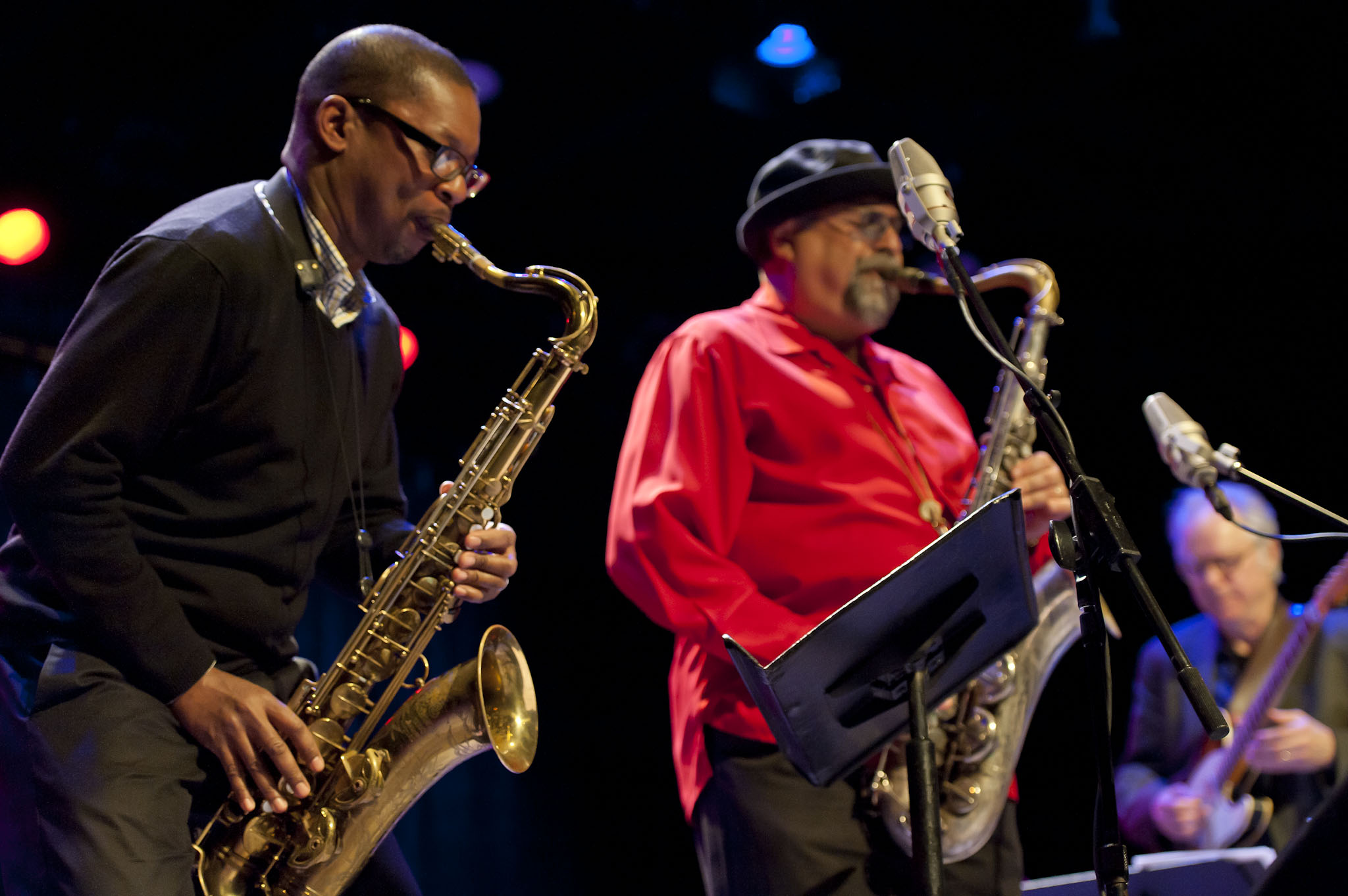 Ravi Coltrane, Joe Lovano, Bill Frisell